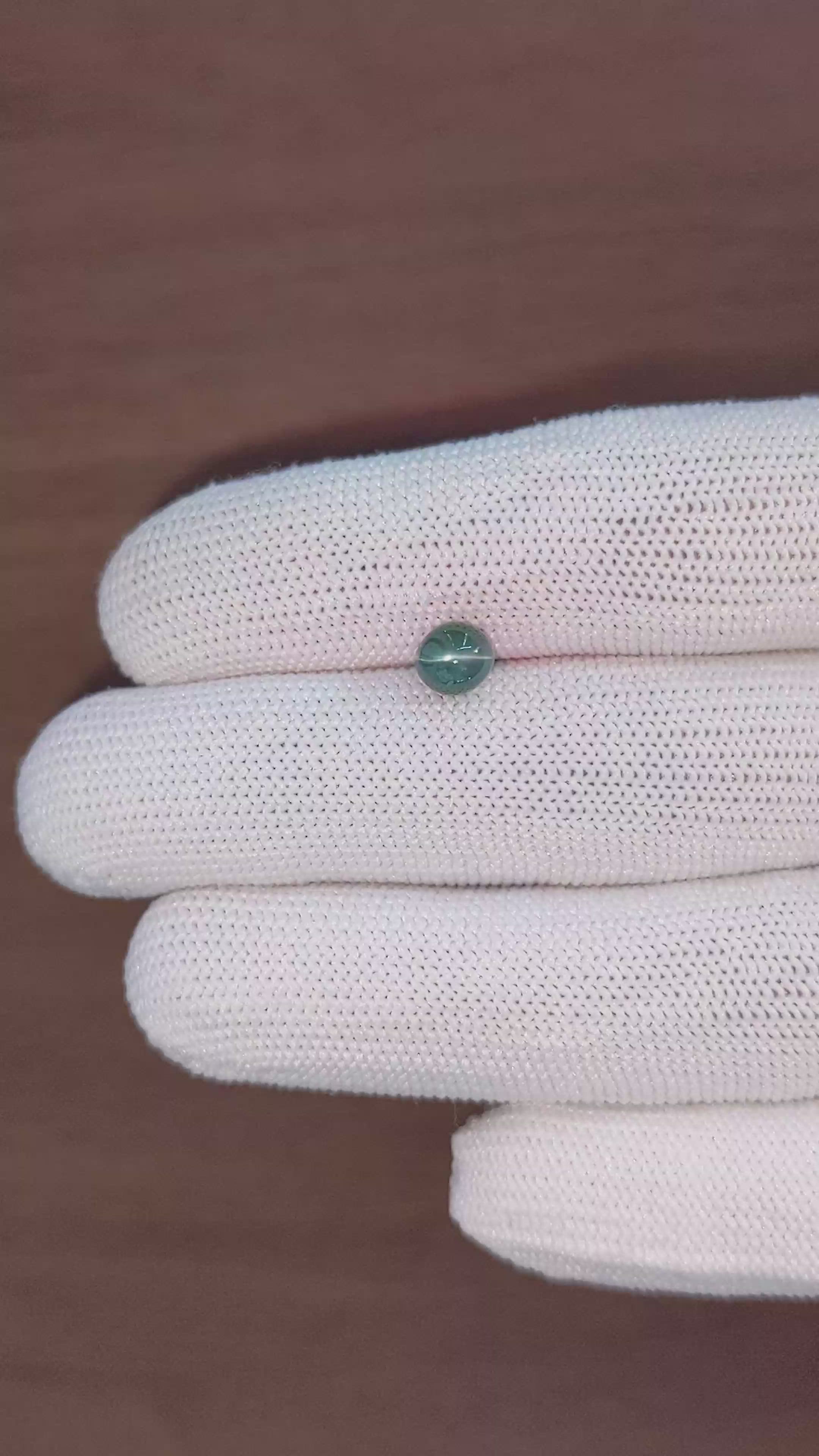 1.65 Ct. Cabochon Alexandrite from India Size Video
