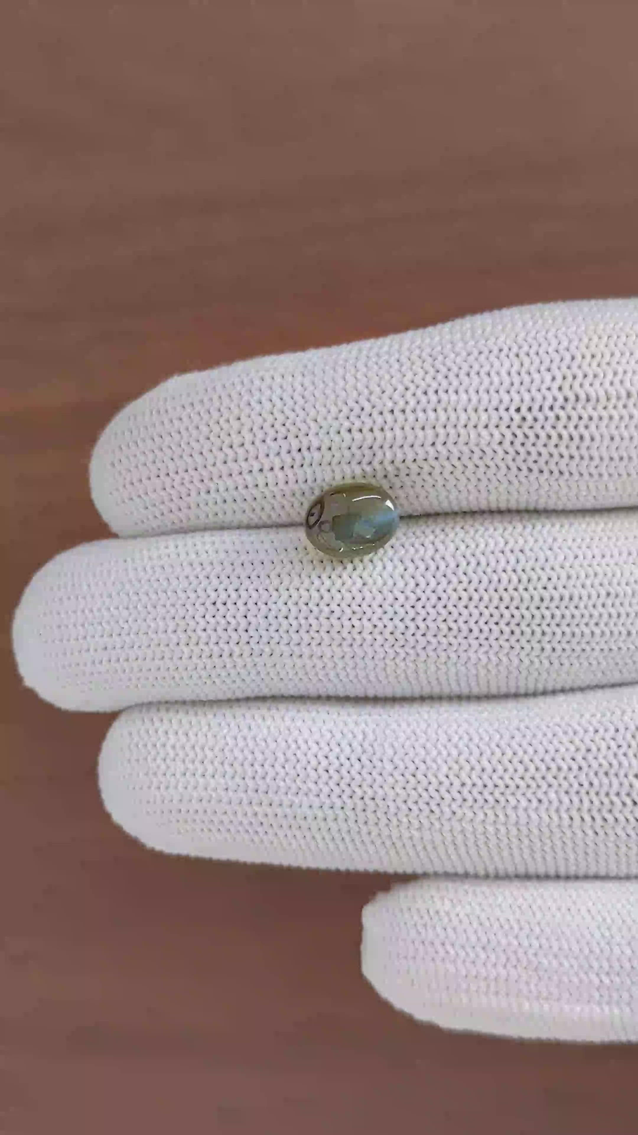 3.60 Ct. Cabochon Alexandrite from Tanzania Size Video