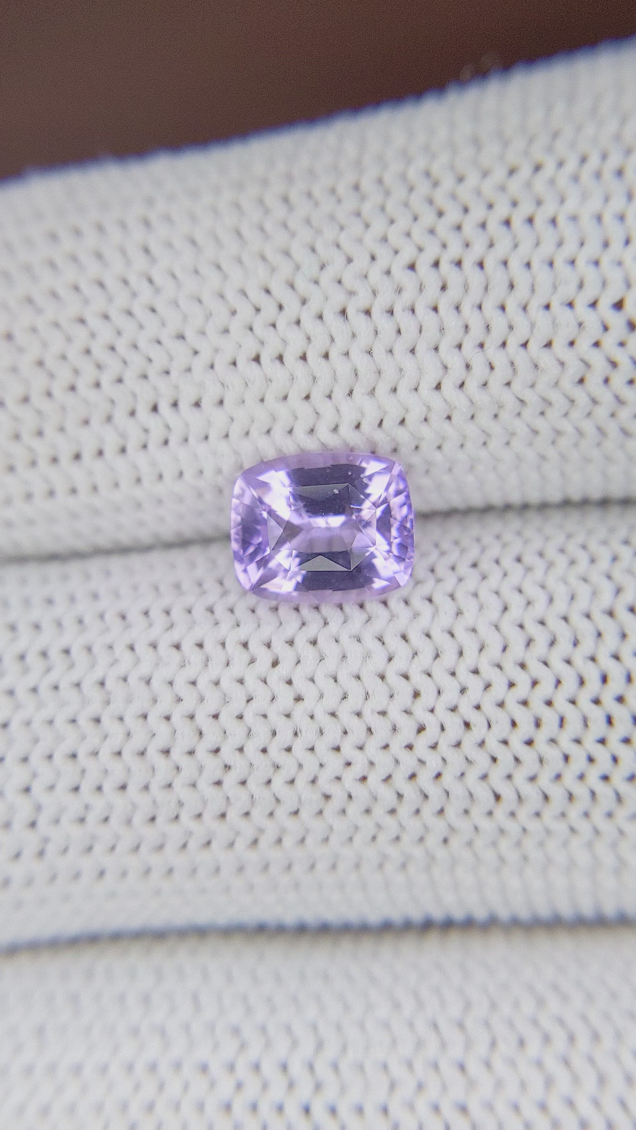 1.66 Ct. Purple Spinel from Tanzania Size Video