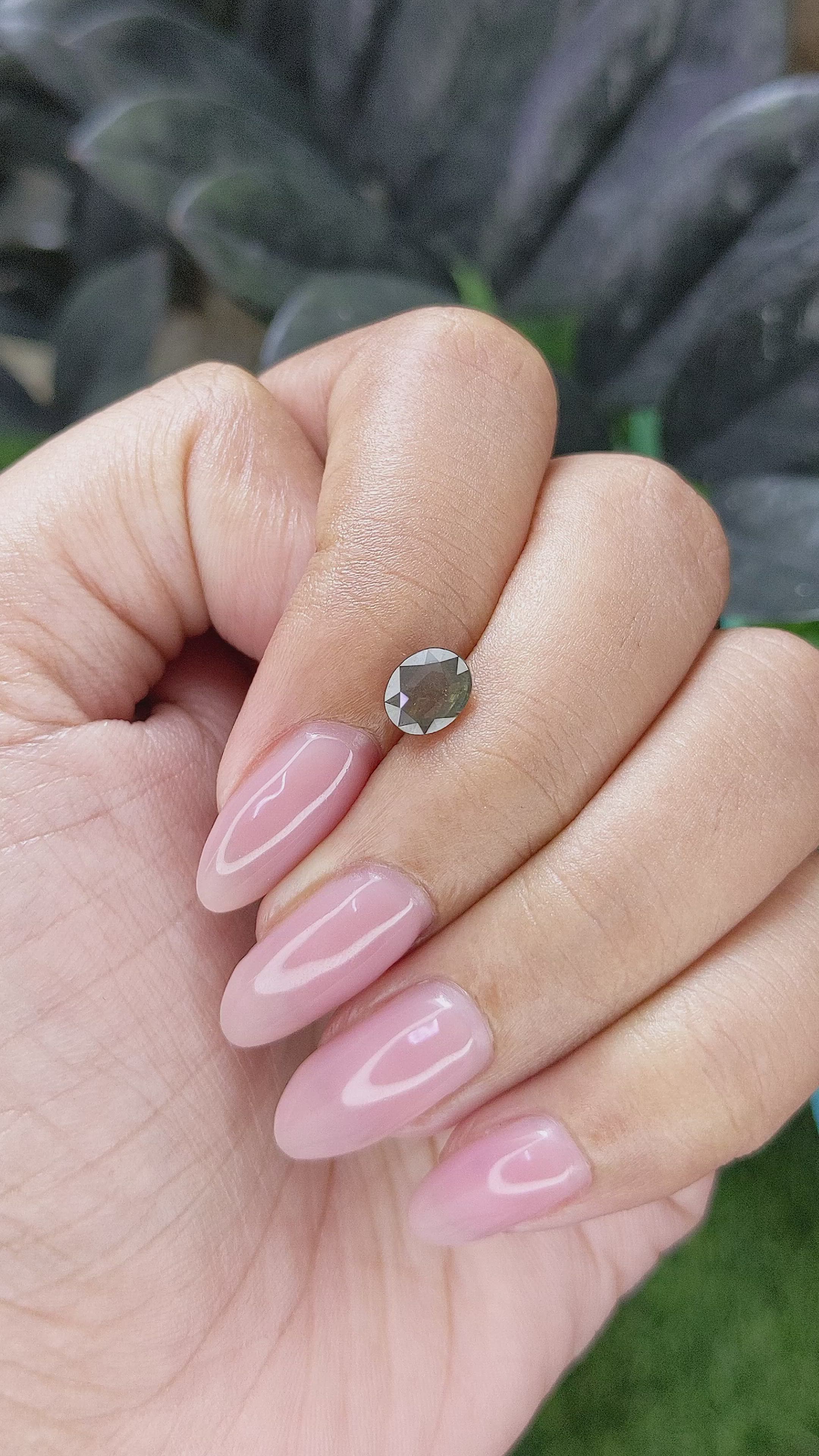 1.05 Ct. Alexandrite from Tanzania Size Video