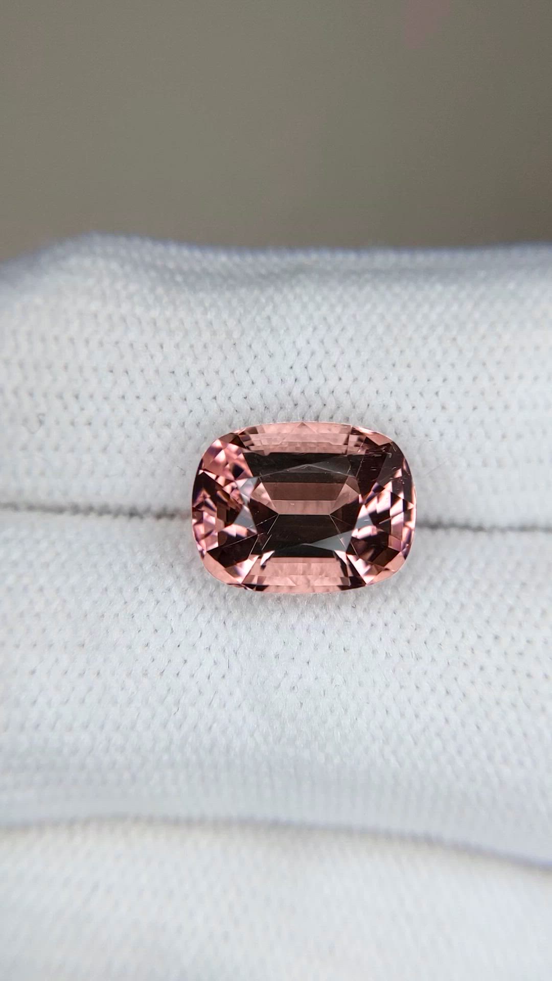 4.95 Ct. Pink Tourmaline from Mozambique Size Video