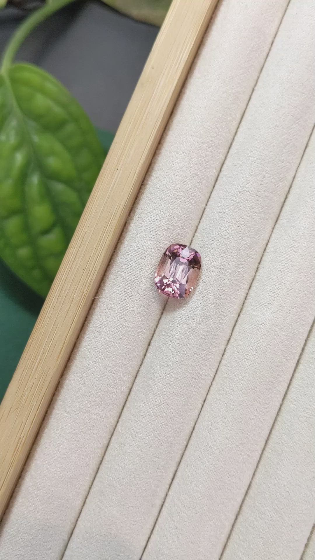 4.95 Ct. Pink Tourmaline from Mozambique Size Video