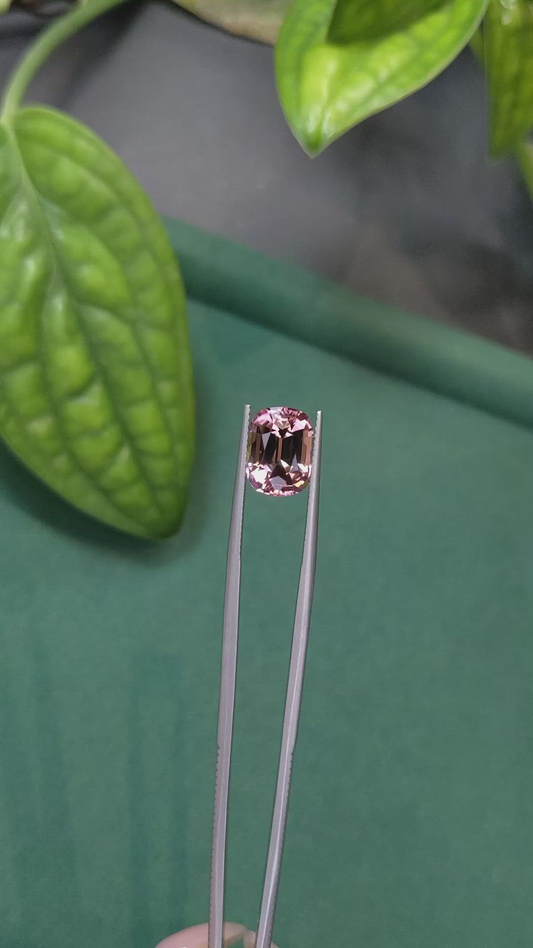 4.95 Ct. Pink Tourmaline from Mozambique Size Video