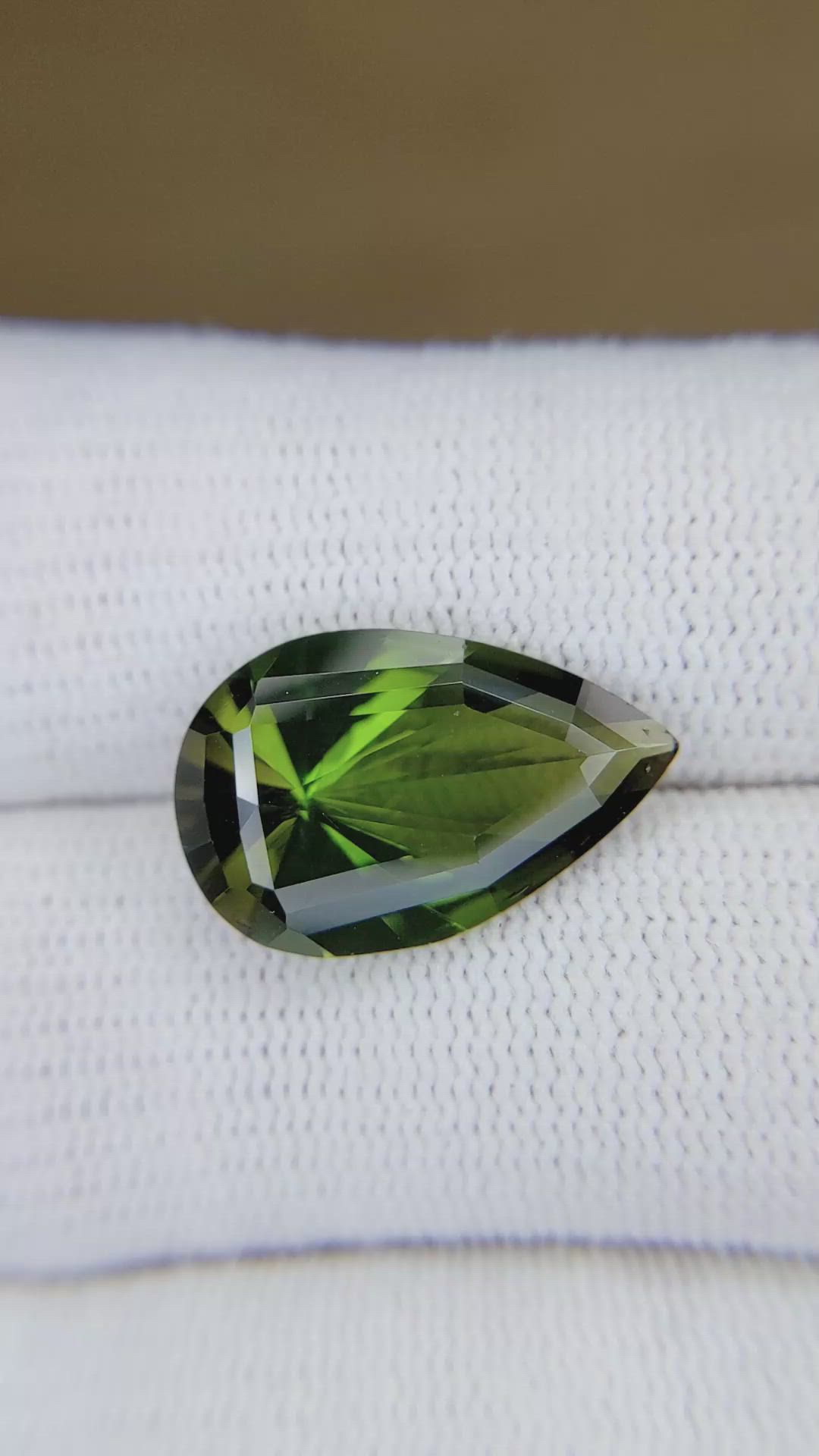 7.48 Ct. Green Tourmaline from Africa Size Video