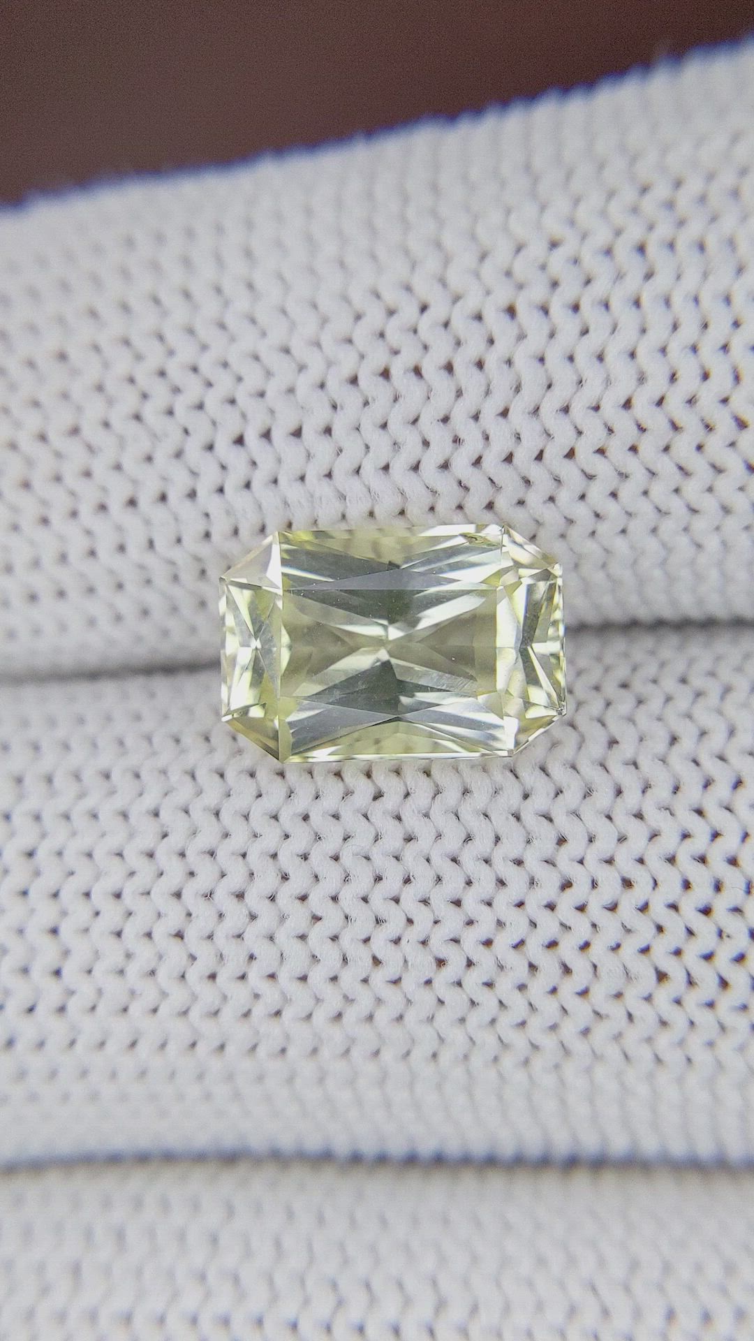4.12 Ct. Yellow Chrysoberyl from Tanzania Size Video