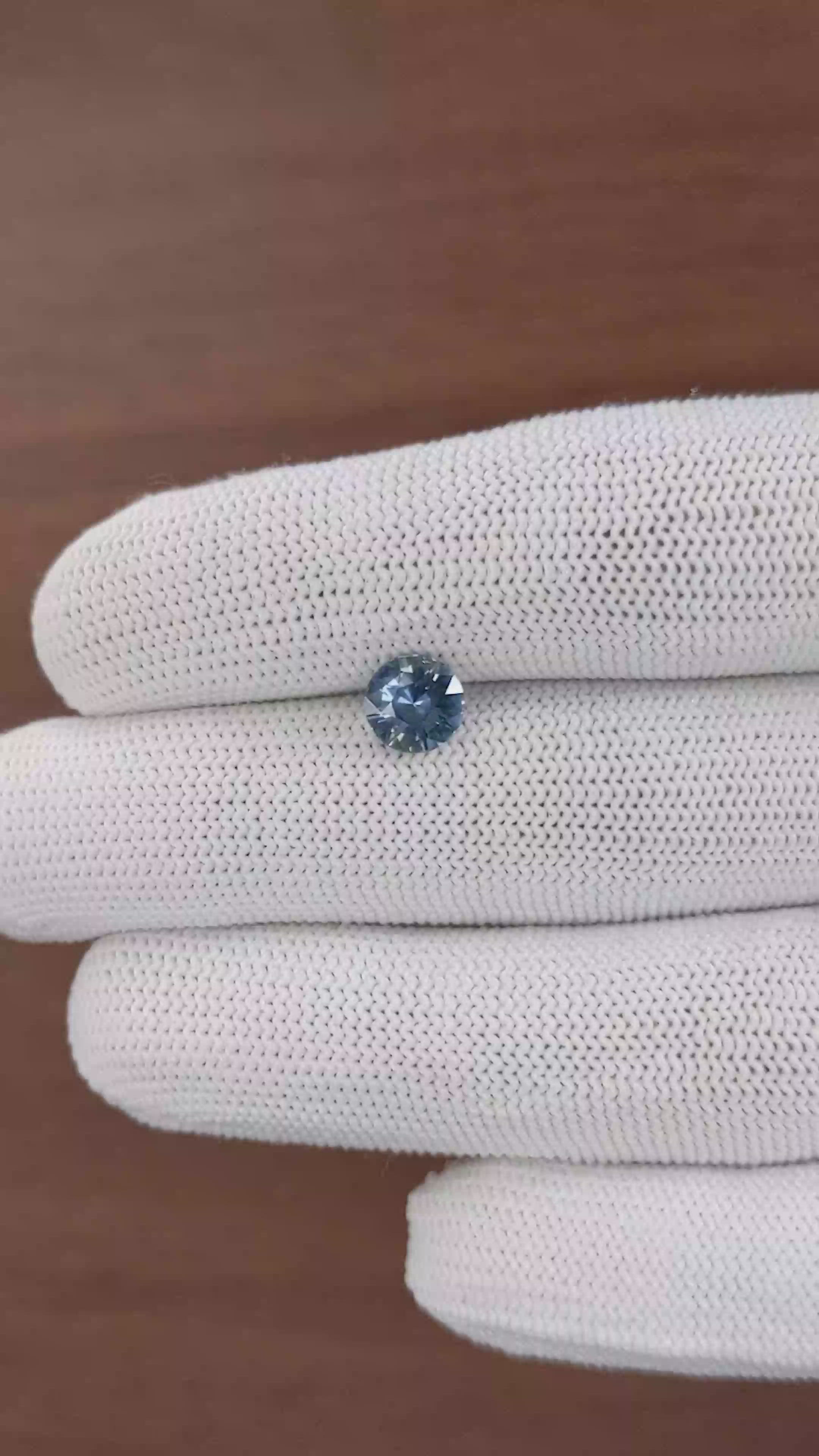 1.58 Ct. Blue Spinel from Tanzania Size Video