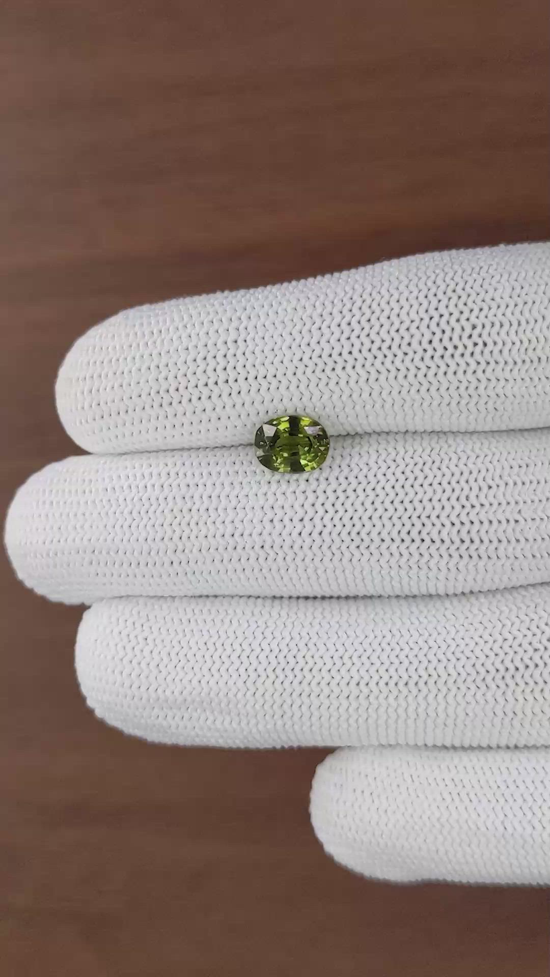 1.96 Ct. Alexandrite from Madagascar Size Video