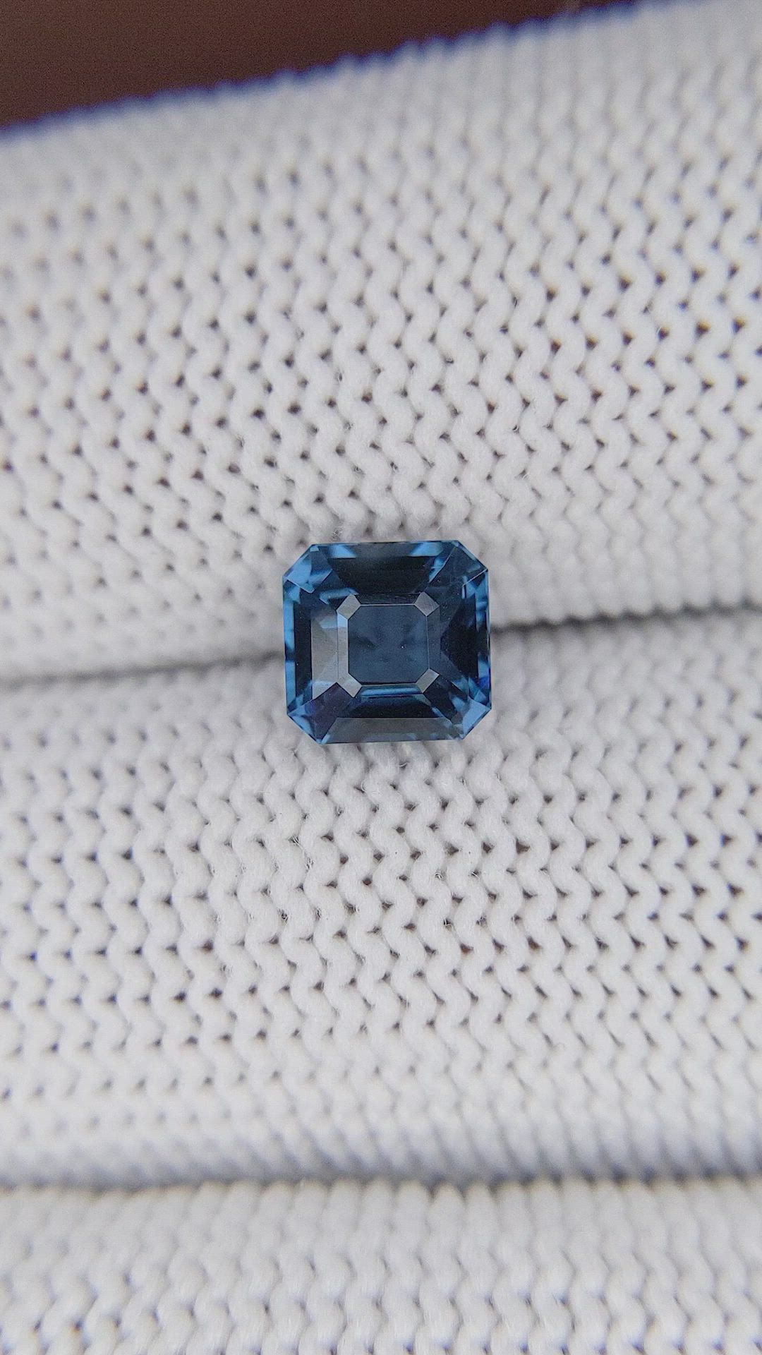 1.47 Ct. Blue Spinel from Ceylon (Sri Lanka) Size Video