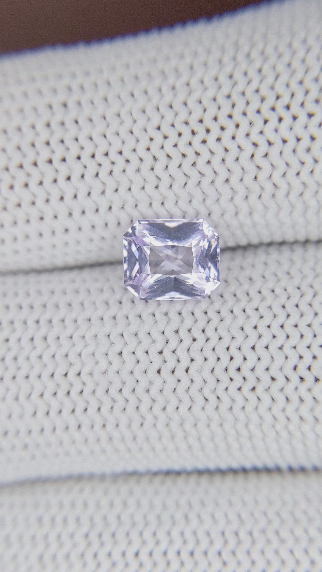1.52 Ct. Purple Spinel from Ceylon (Sri Lanka) Size Video