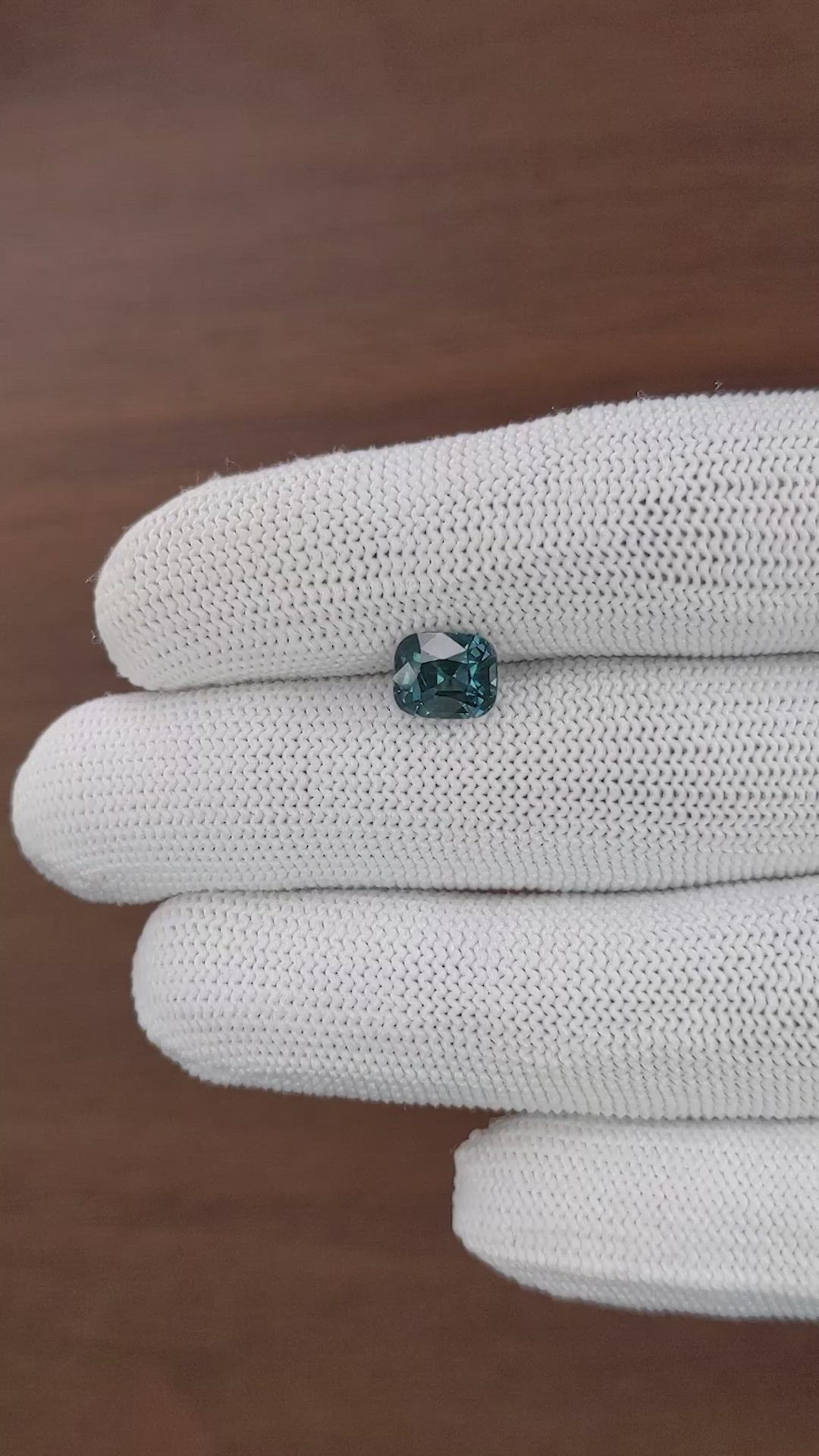 2.09 Ct. Greenish Blue Spinel from Ceylon (Sri Lanka) Size Video