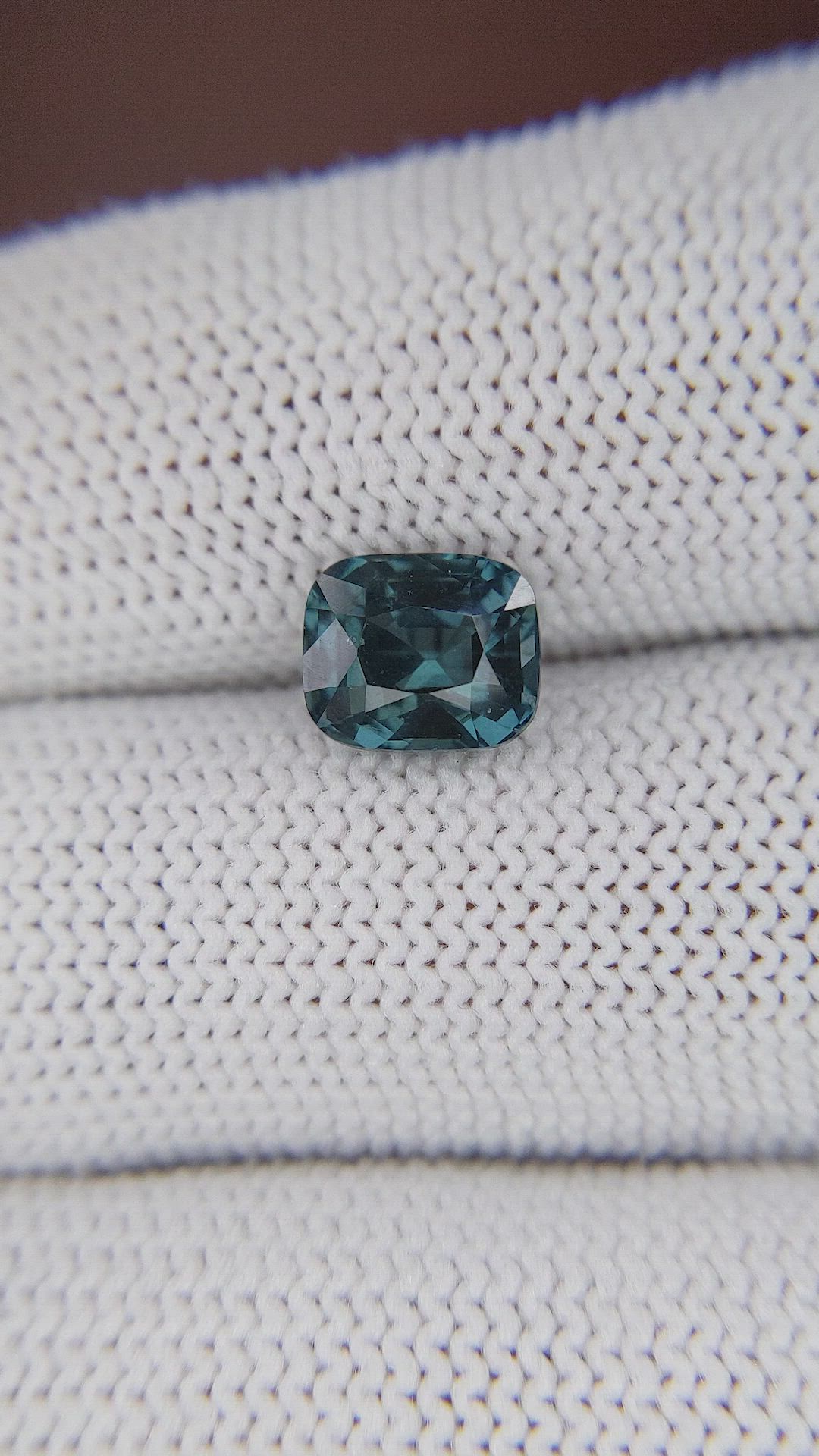 2.09 Ct. Greenish Blue Spinel from Ceylon (Sri Lanka) Size Video