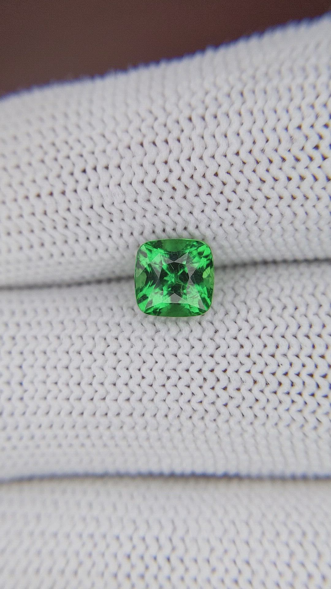 1.57 Ct. Tsavorite Garnet from Kenya Size Video