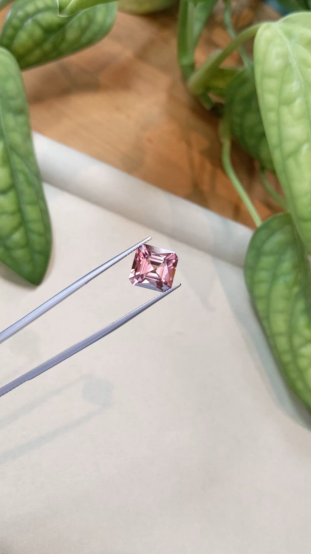 5.97 Ct. Peach Tourmaline from Afghanistan Size Video