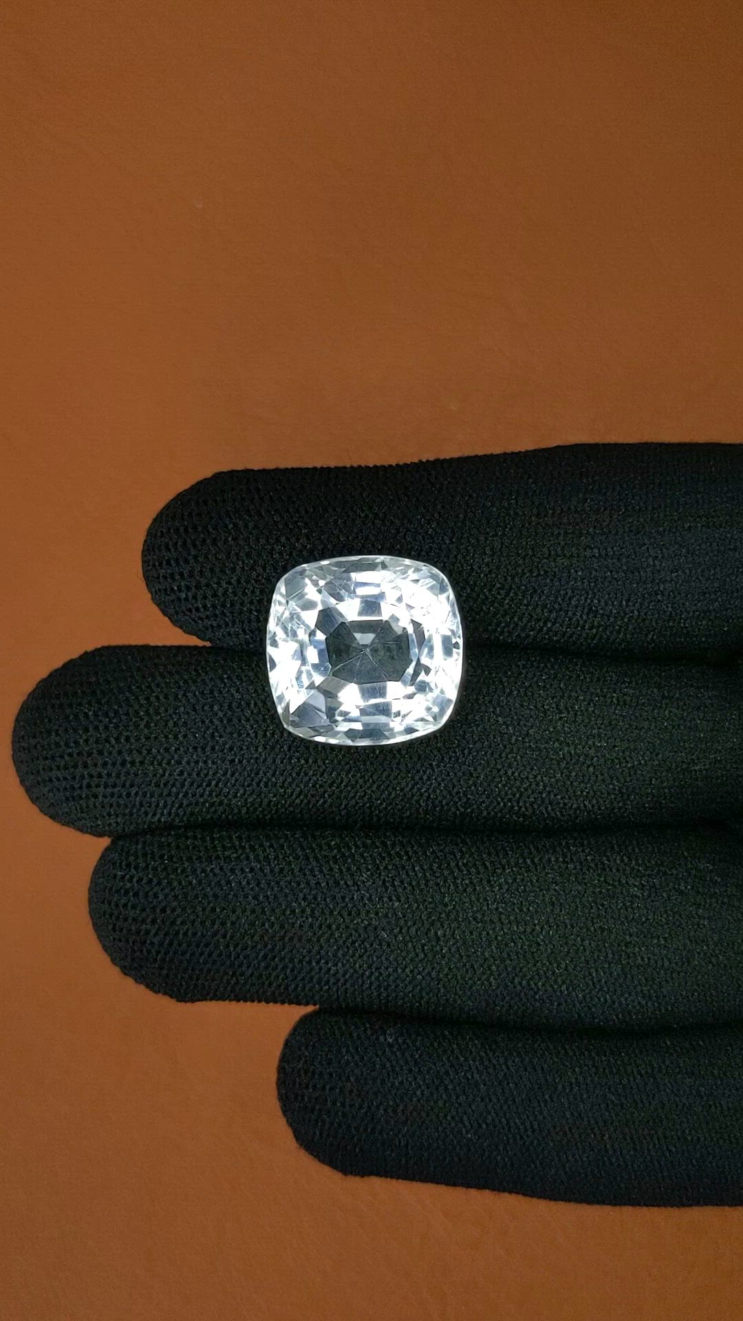19.43 Ct. White Quartz from Madagascar Size Video