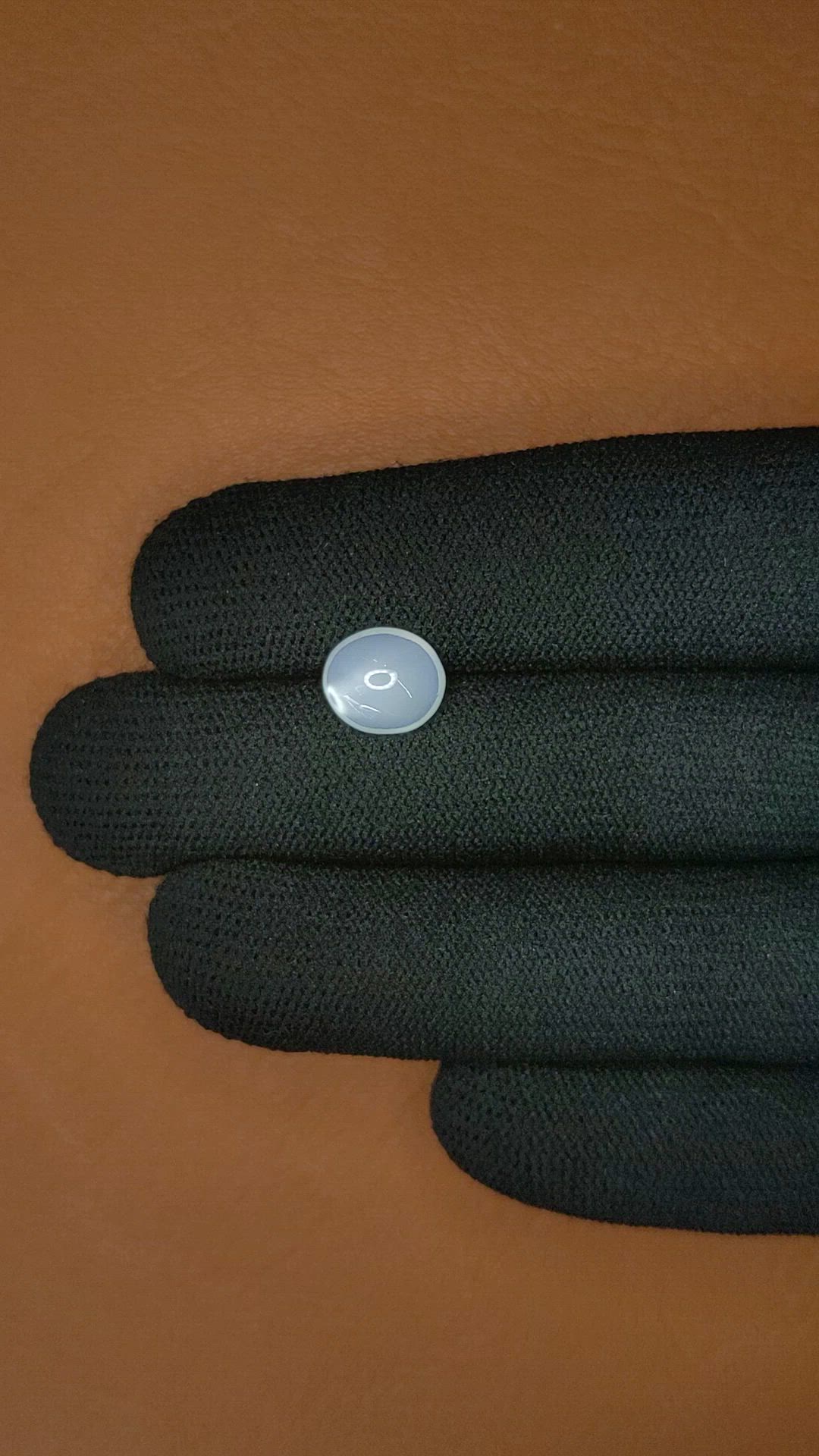 2.43 Ct. White Cabochon Moonstone from Ceylon (Sri Lanka) Size Video