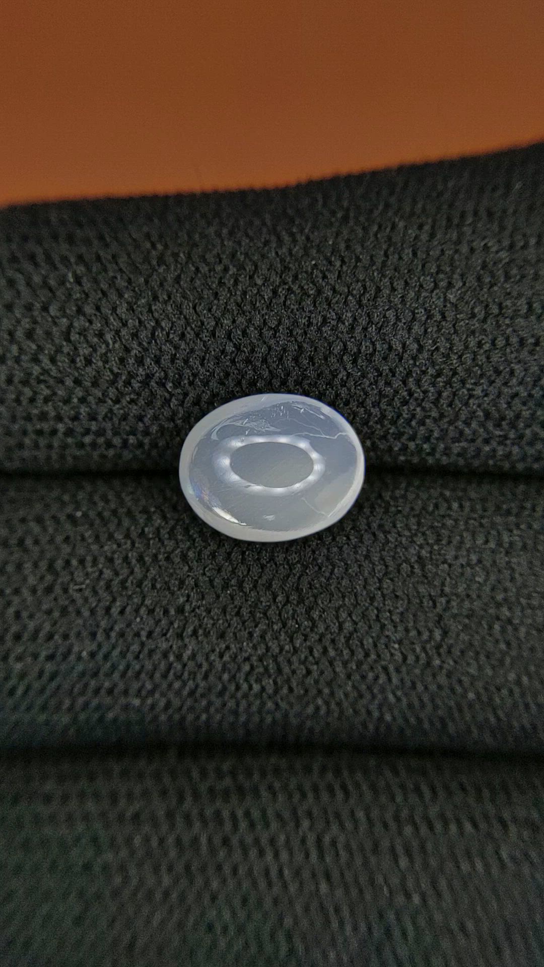 1.93 Ct. White Cabochon Moonstone from Ceylon (Sri Lanka) Size Video
