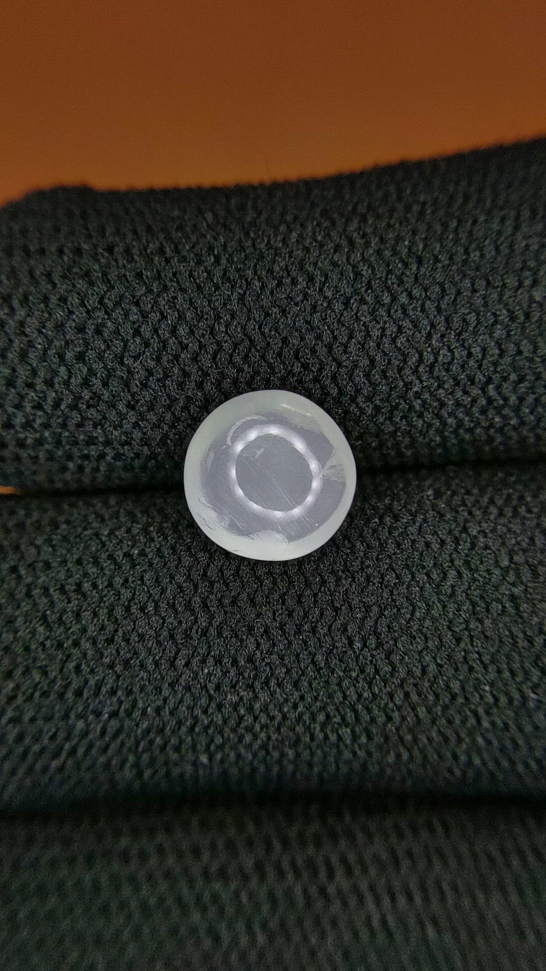1.76 Ct. White Cabochon Moonstone from Ceylon (Sri Lanka) Size Video