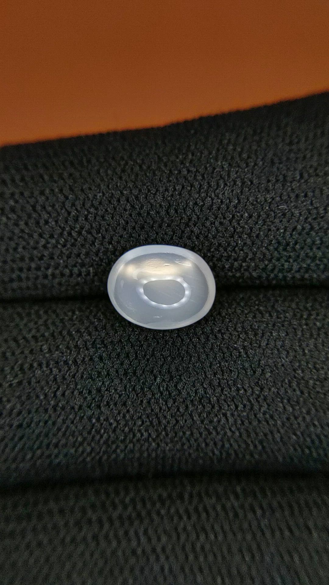 1.92 Ct. White Cabochon Moonstone from Ceylon (Sri Lanka) Size Video