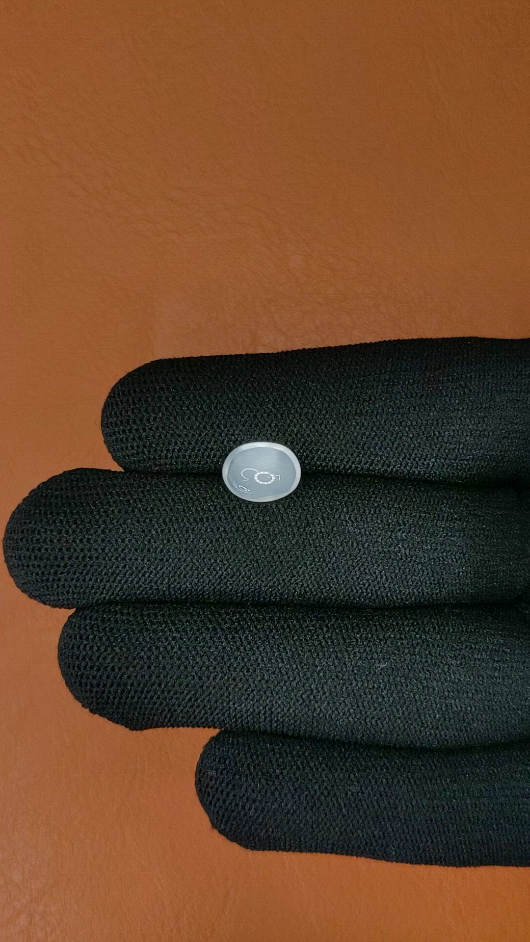 1.92 Ct. White Cabochon Moonstone from Ceylon (Sri Lanka) Size Video
