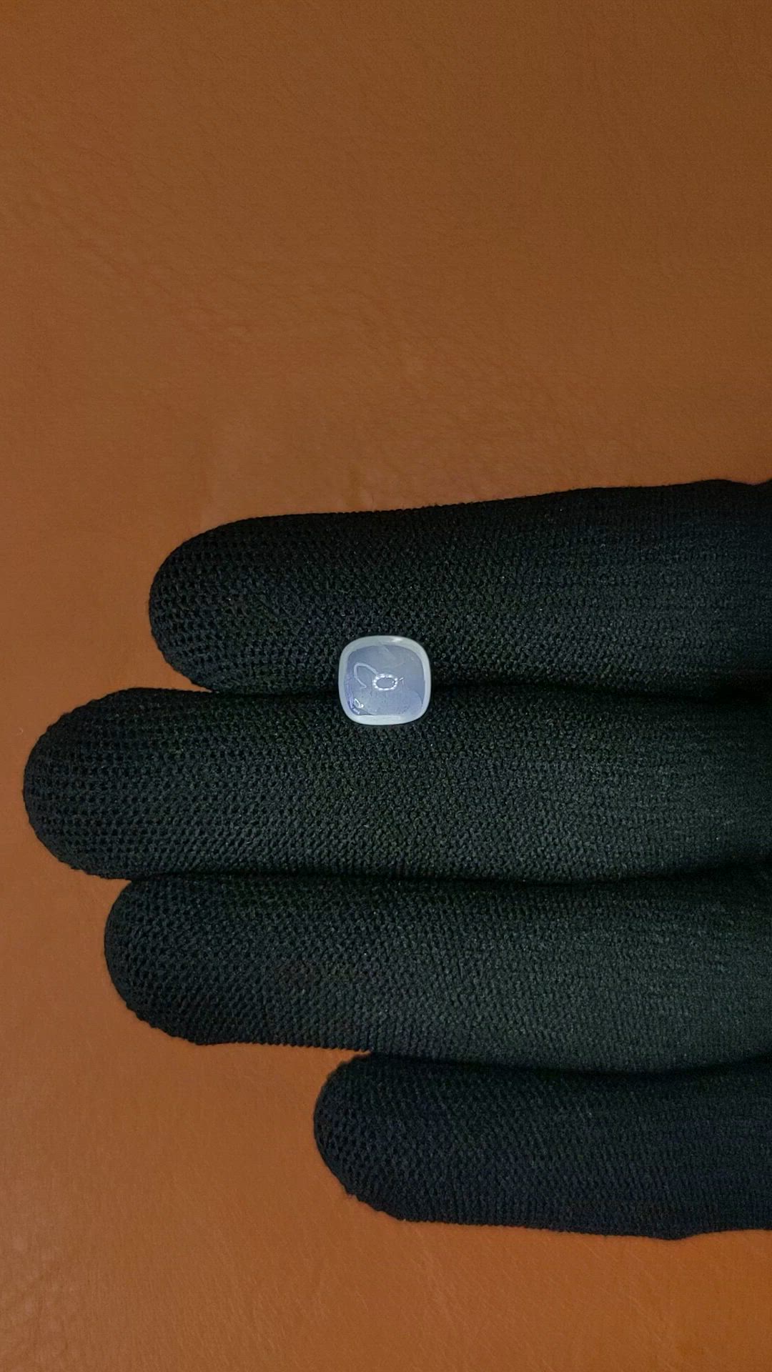 1.44 Ct. White Cabochon Moonstone from Ceylon (Sri Lanka) Size Video