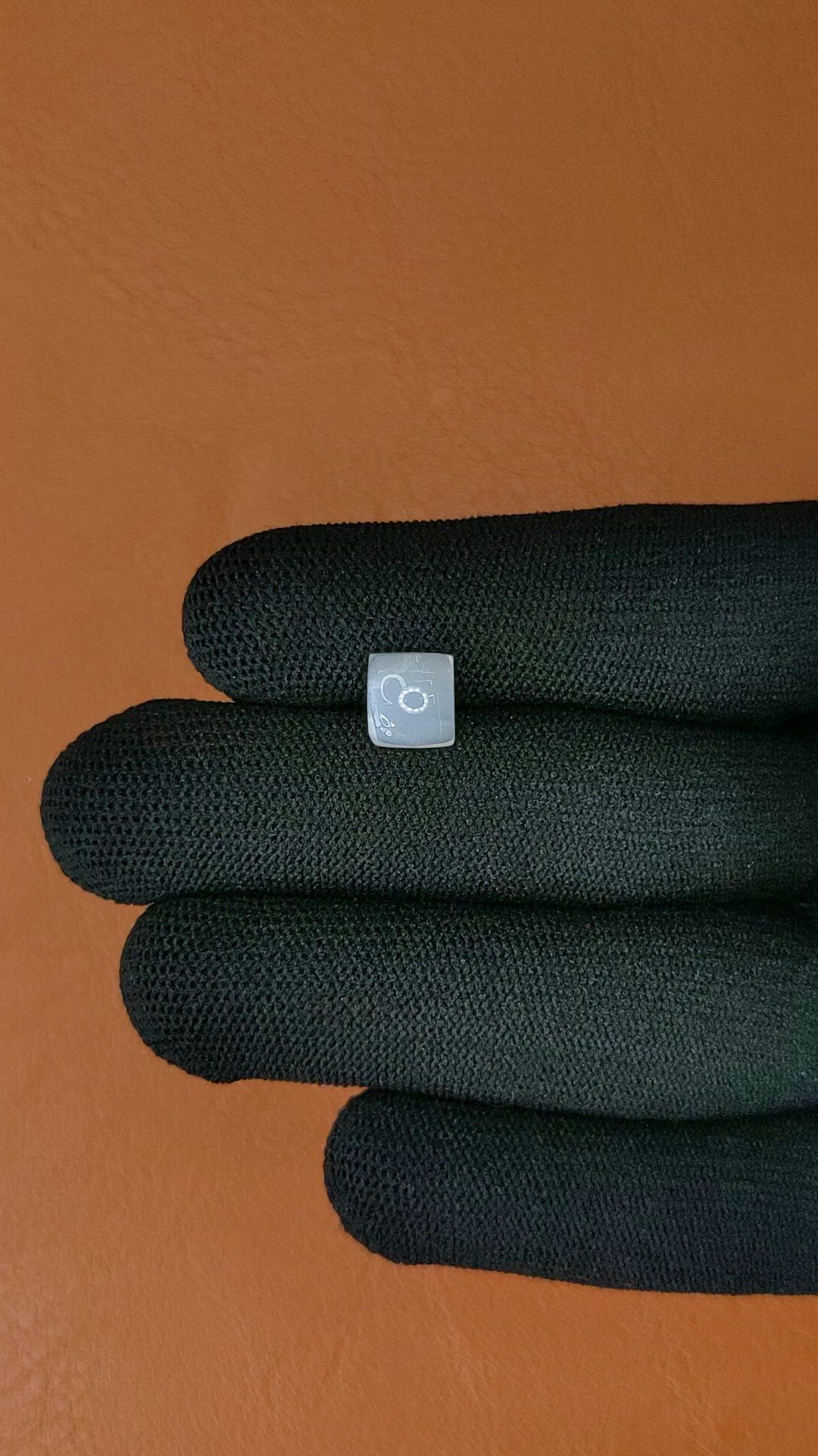 1.85 Ct. White Cabochon Moonstone from Ceylon (Sri Lanka) Size Video
