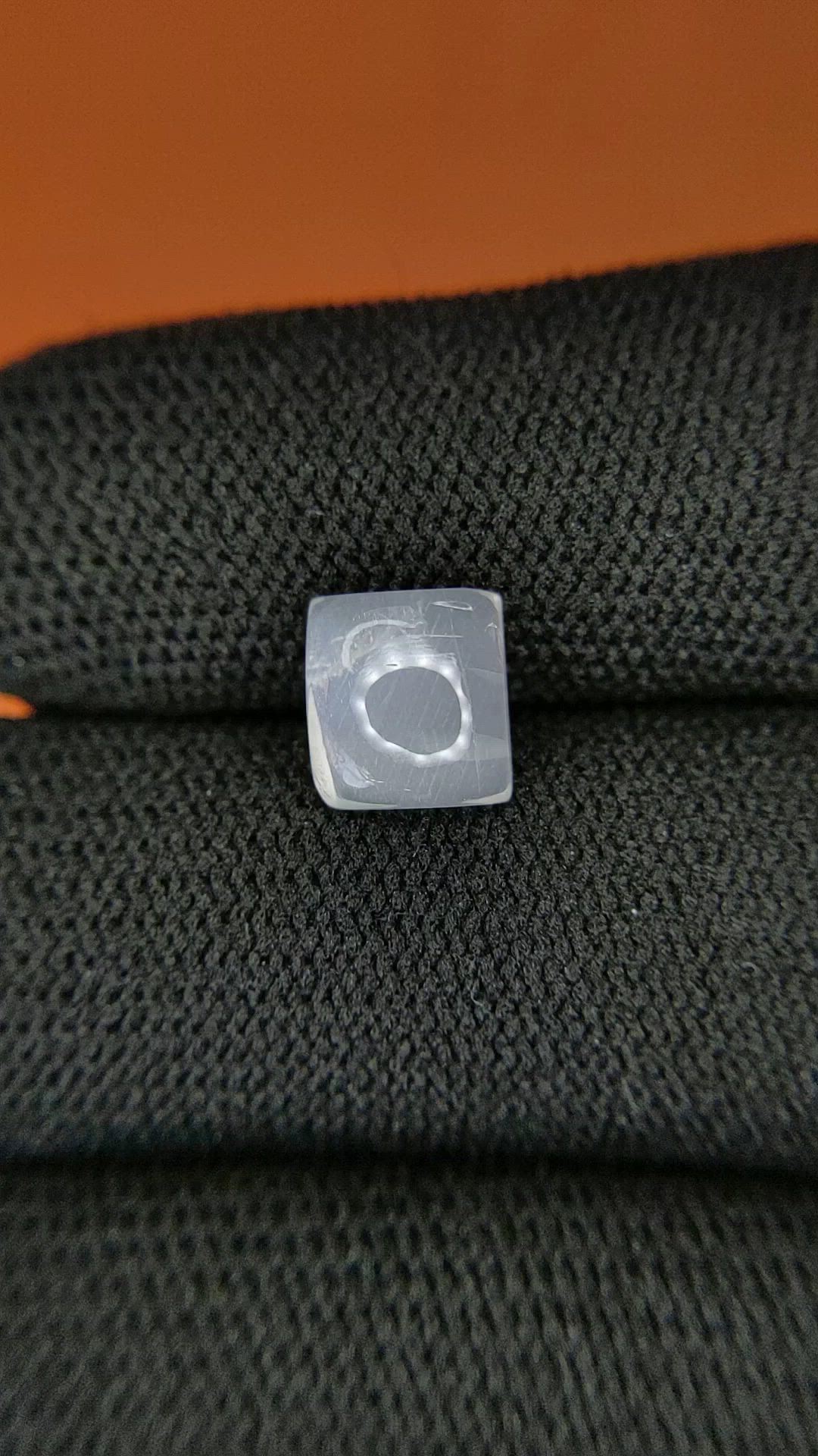1.85 Ct. White Cabochon Moonstone from Ceylon (Sri Lanka) Size Video