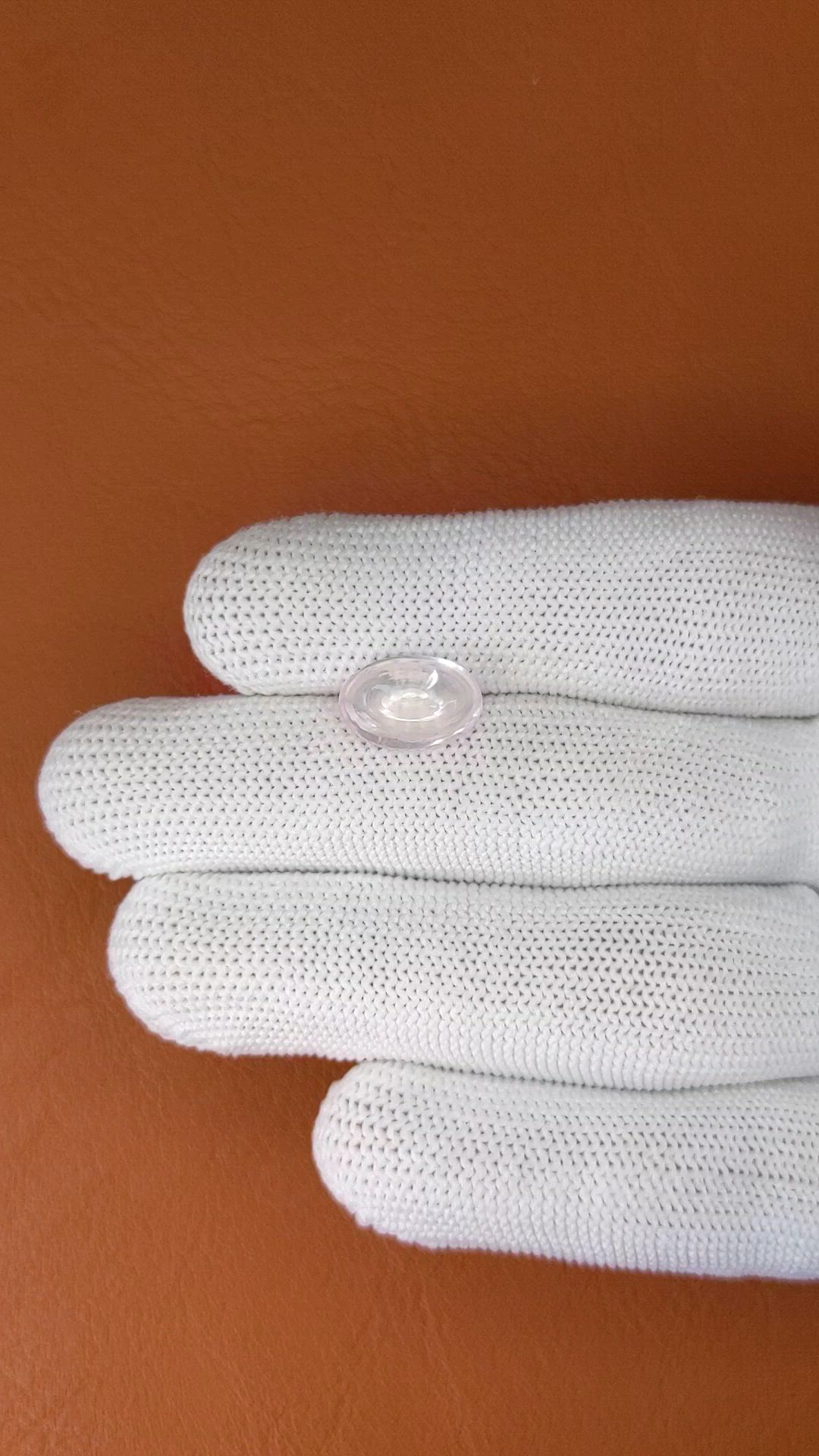 3.30 Ct. Pink Cabochon Rose Quartz from Ceylon (Sri Lanka) Size Video