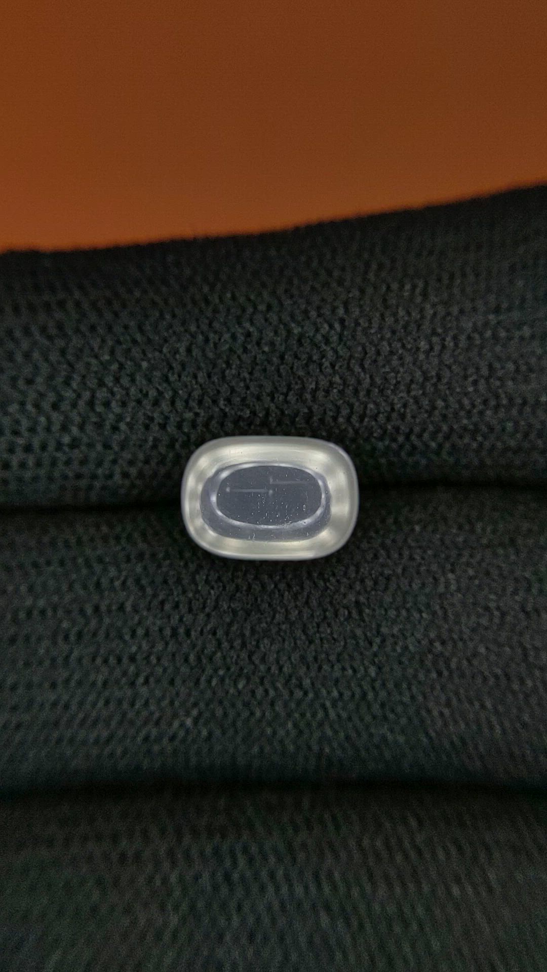2.64 Ct. White Cabochon Moonstone from Ceylon (Sri Lanka) Size Video