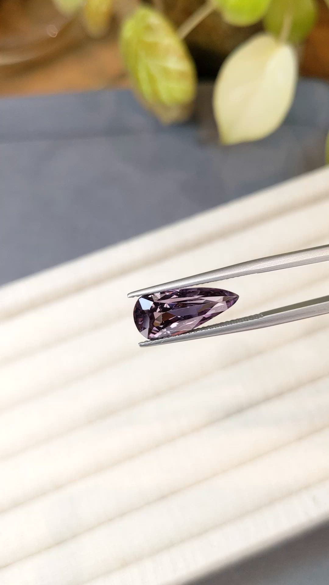 5.28 Ct. Purple Spinel from Burma (Myanmar) Size Video