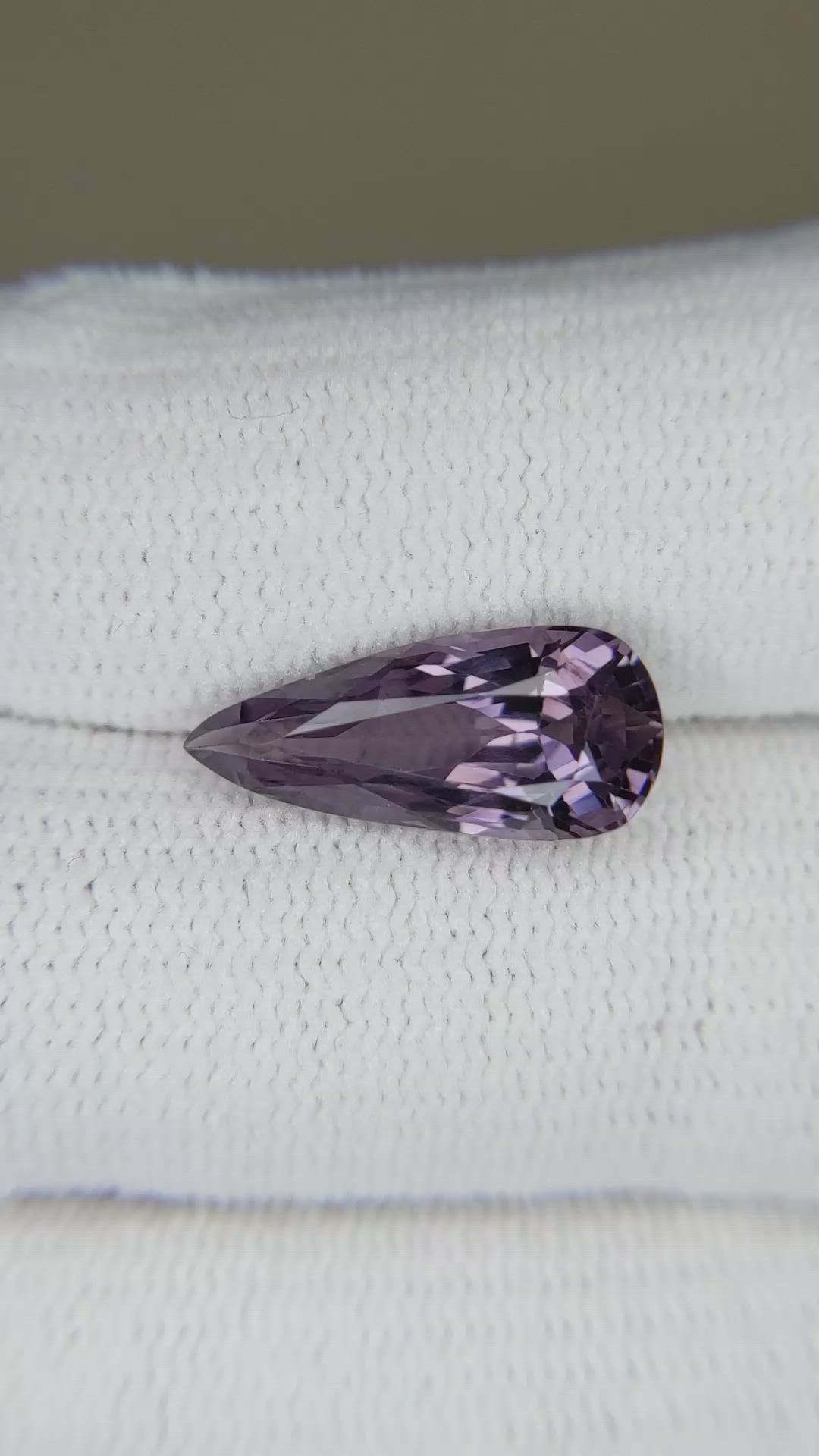 5.28 Ct. Purple Spinel from Burma (Myanmar) Size Video
