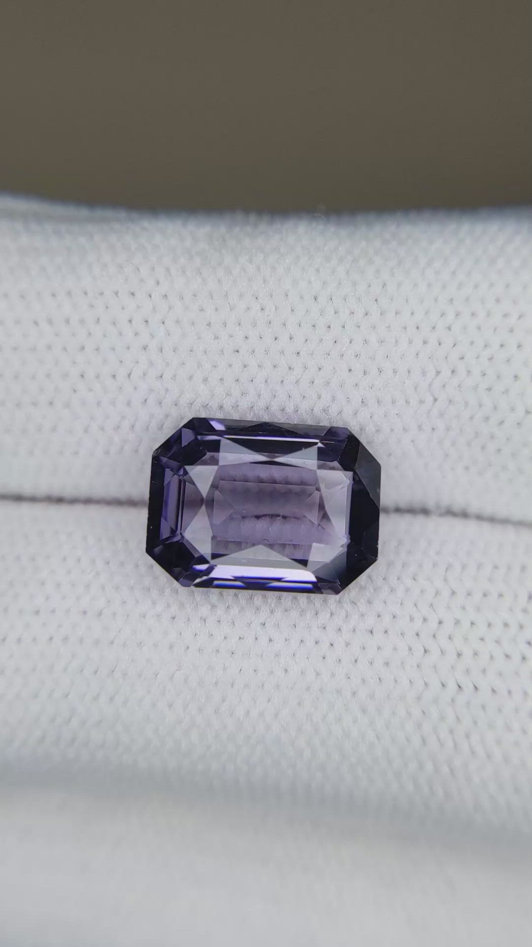 4.77 Ct. Purple Spinel from Burma (Myanmar) Size Video
