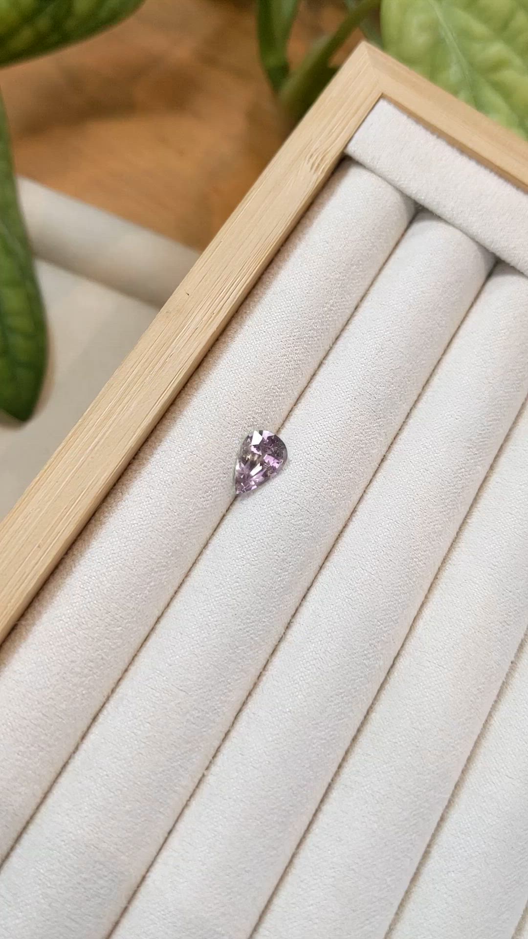 2.13 Ct. Pink Spinel from Burma (Myanmar) Size Video