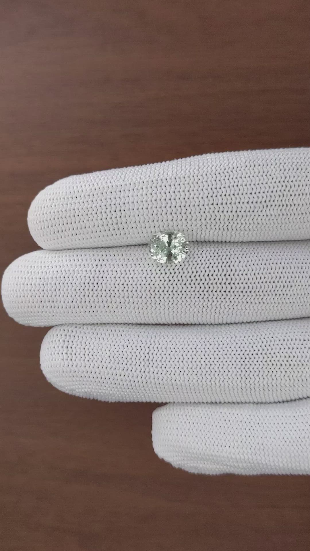 2.67 Ct. Green Chrysoberyl from Tanzania Size Video