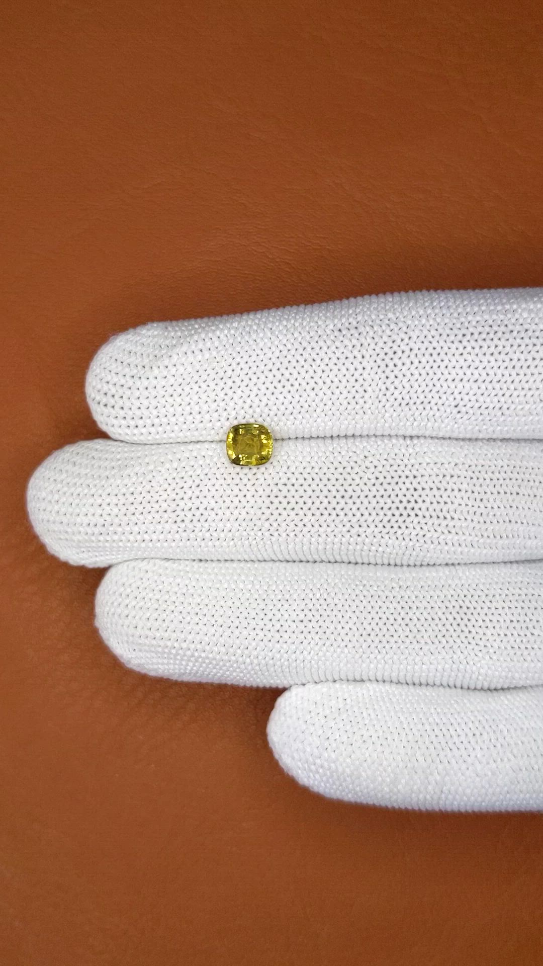 1.01 Ct. Alexandrite from Ceylon (Sri Lanka) Size Video