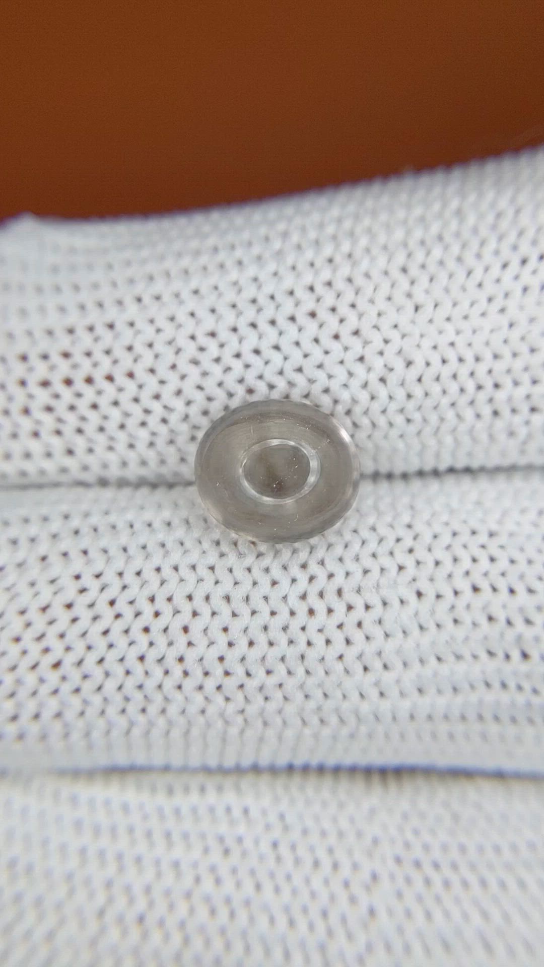 2.68 Ct. Smoky Cabochon Smokey Quartz from Ceylon (Sri Lanka) Size Video