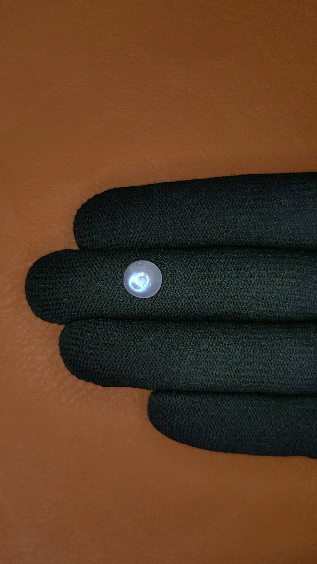 2.09 Ct. Blue Flash Cabochon Moonstone from Ceylon (Sri Lanka) Size Video