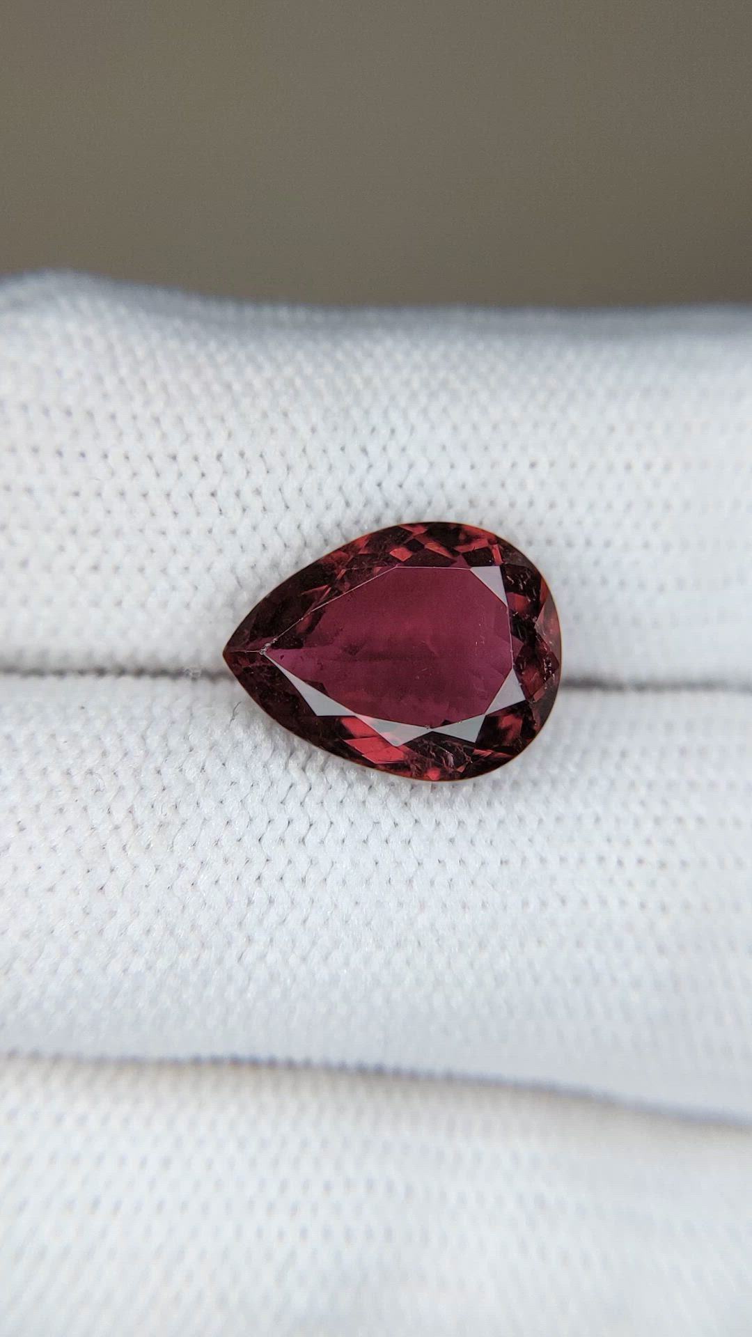 4.11 Ct. Purple Tourmaline from Brazil Size Video