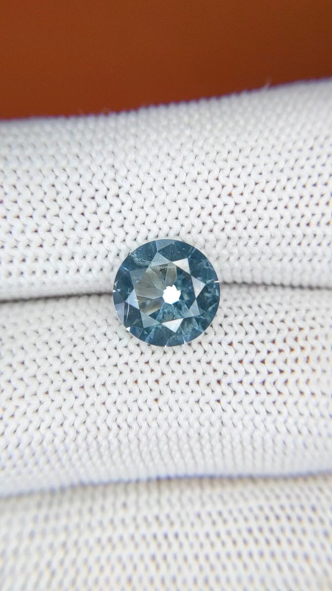 1.97 Ct. Blue Aquamarine from Madagascar Size Video