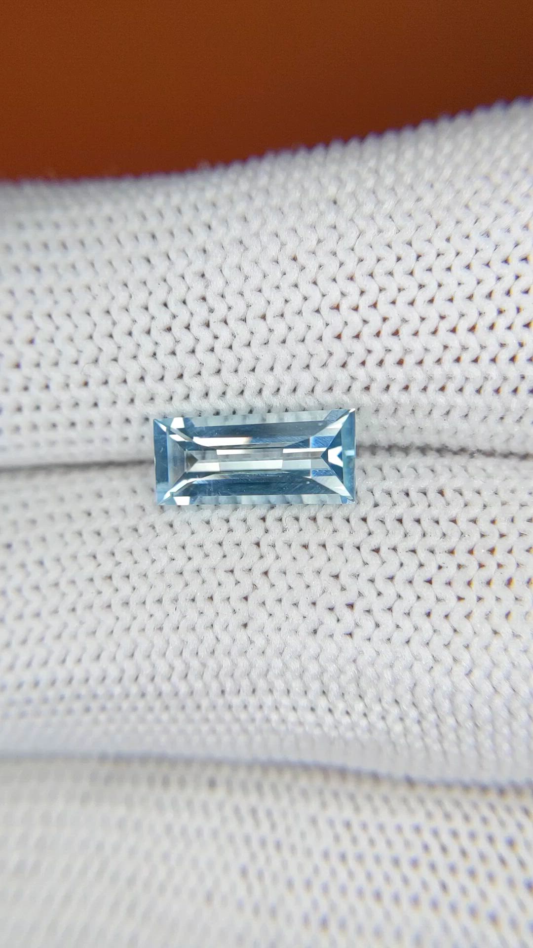 1.47 Ct. Blue Aquamarine from Madagascar Size Video