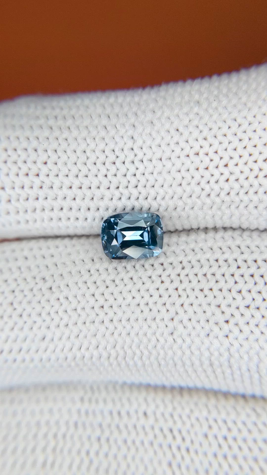 1.01 Ct. Blue Spinel from Ceylon (Sri Lanka) Size Video