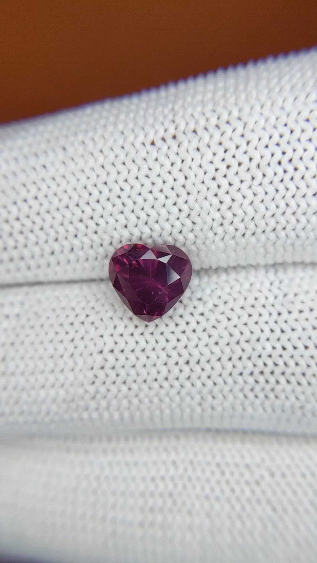 2.19 Ct. Purplish Pink Spinel from Ceylon (Sri Lanka) Size Video