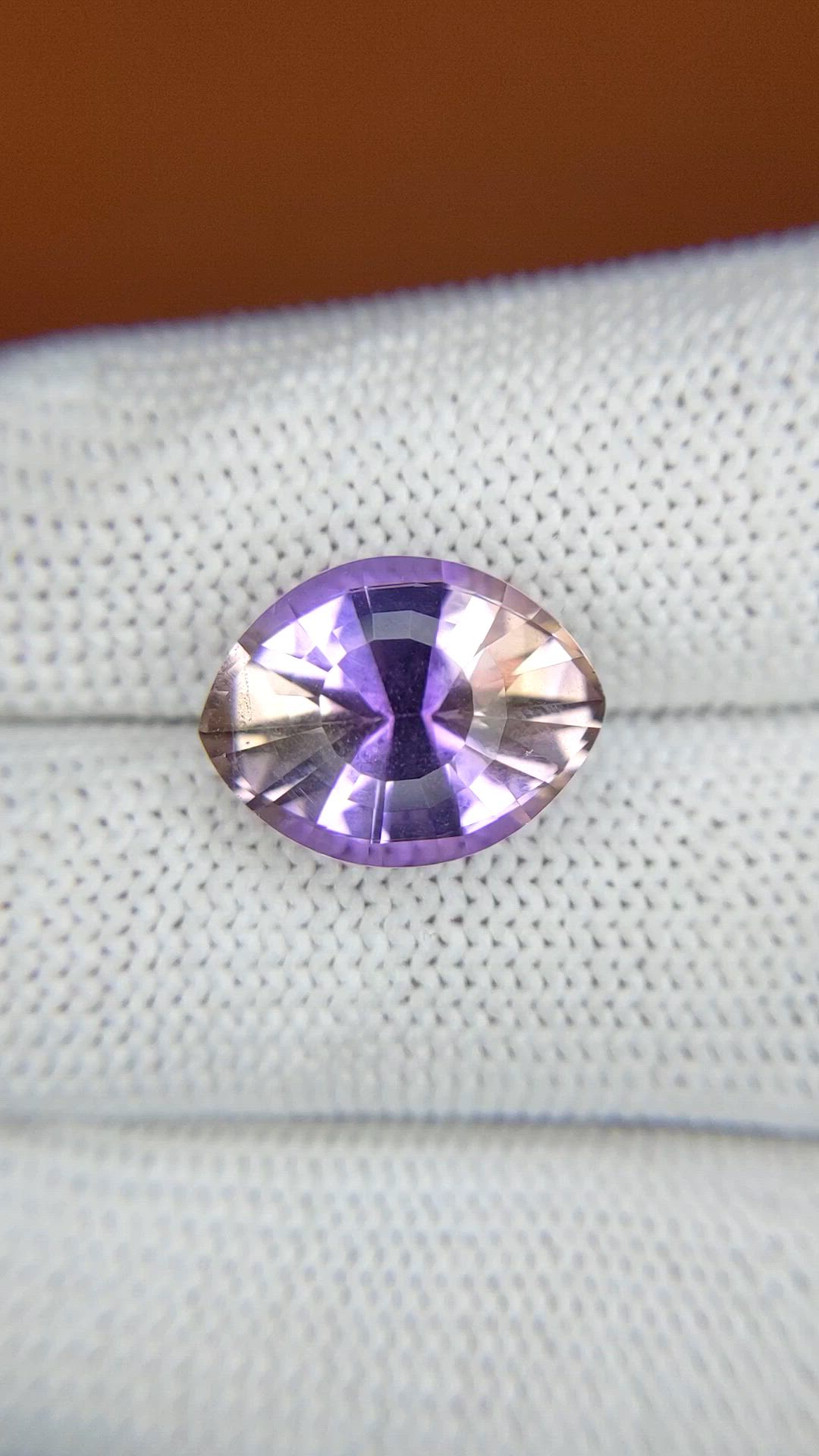6.13 Ct. Bi Color Ametrine from Madagascar Size Video