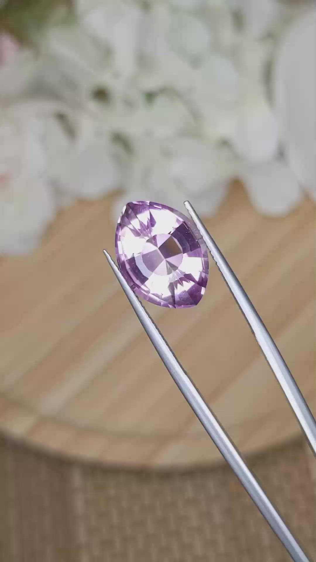 7.50 Ct. Bi Color Ametrine from Madagascar Size Video