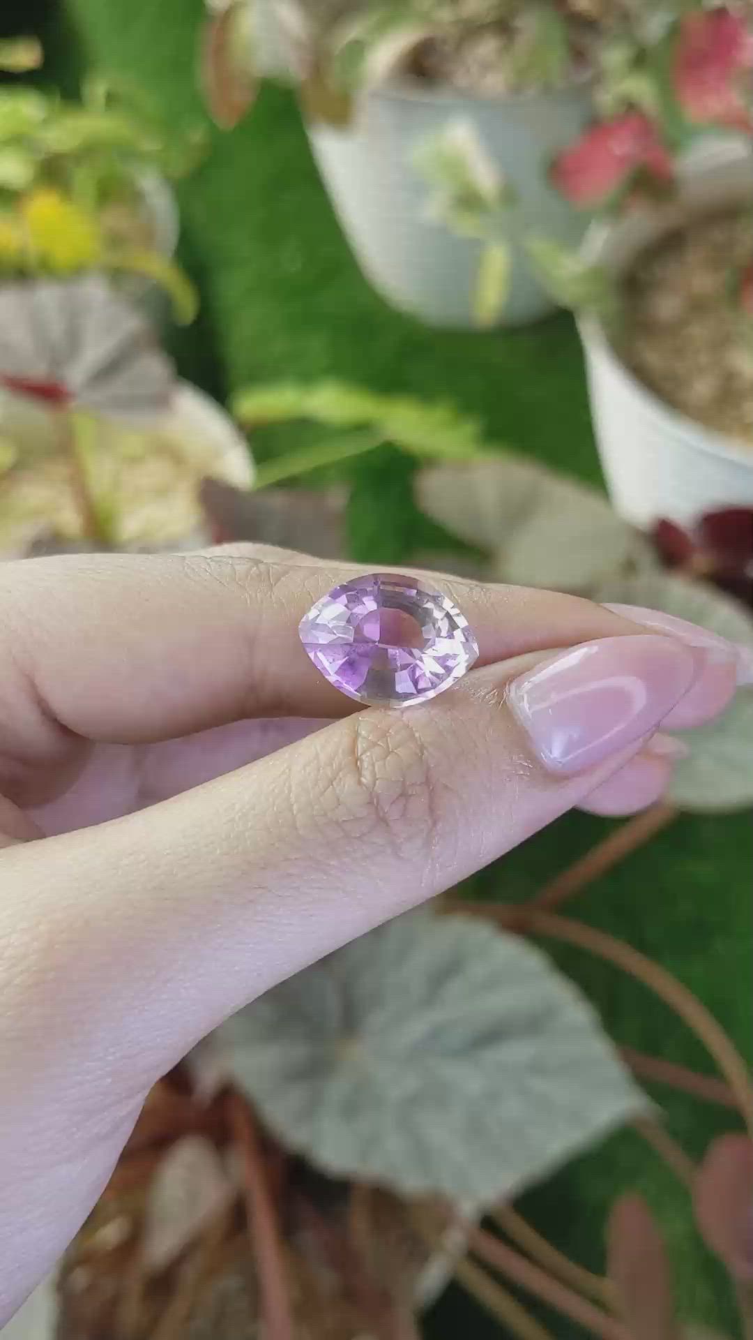 7.11 Ct. Bi Color Ametrine from Madagascar Size Video