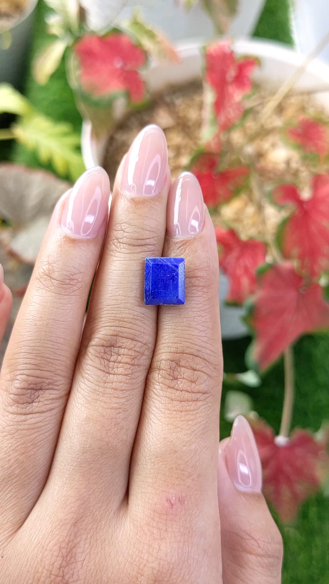 4.77 Ct. Lapis from Afghanistan Size Video