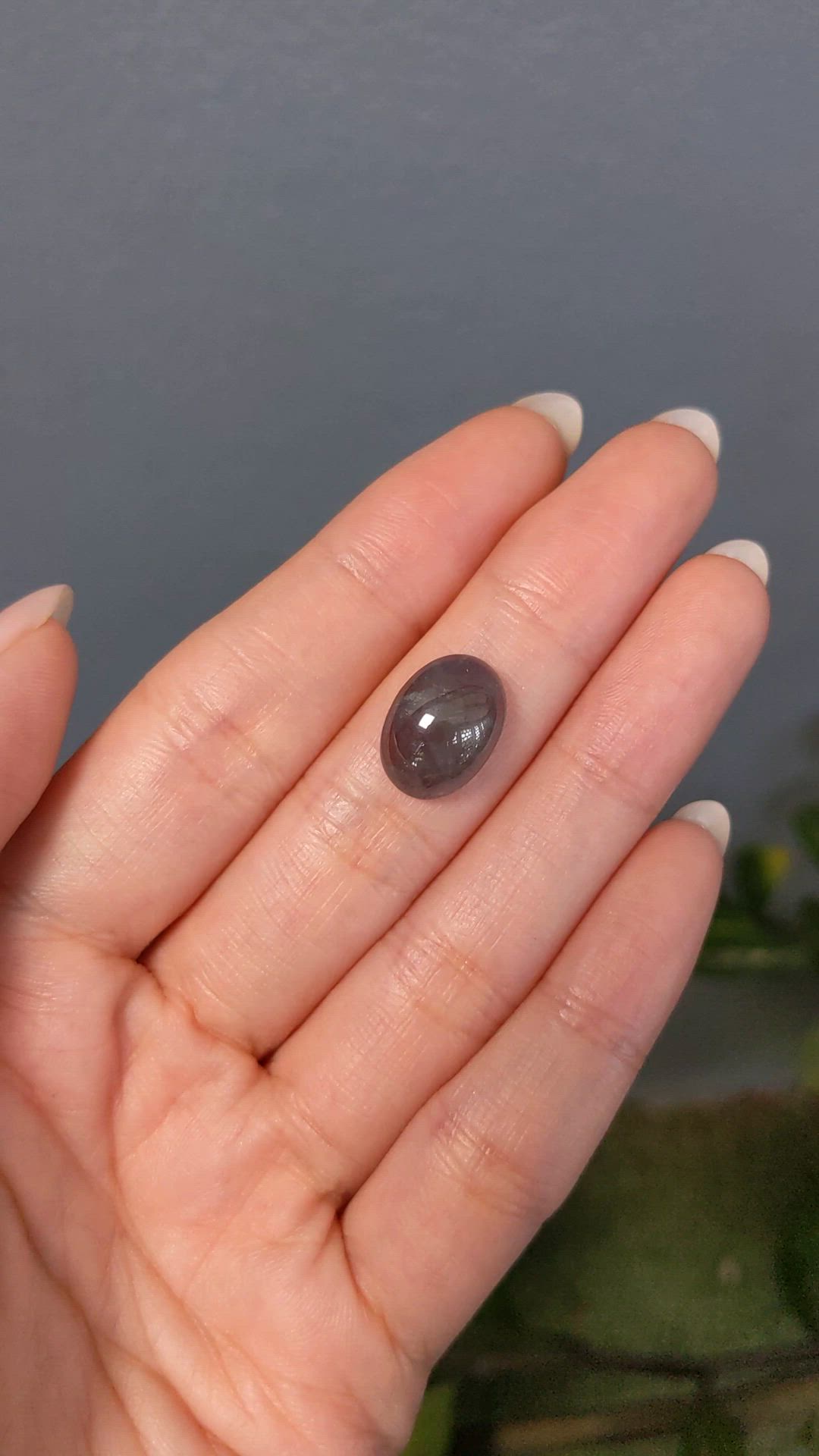 8.17 Ct. Cabochon Alexandrite from Russia Size Video