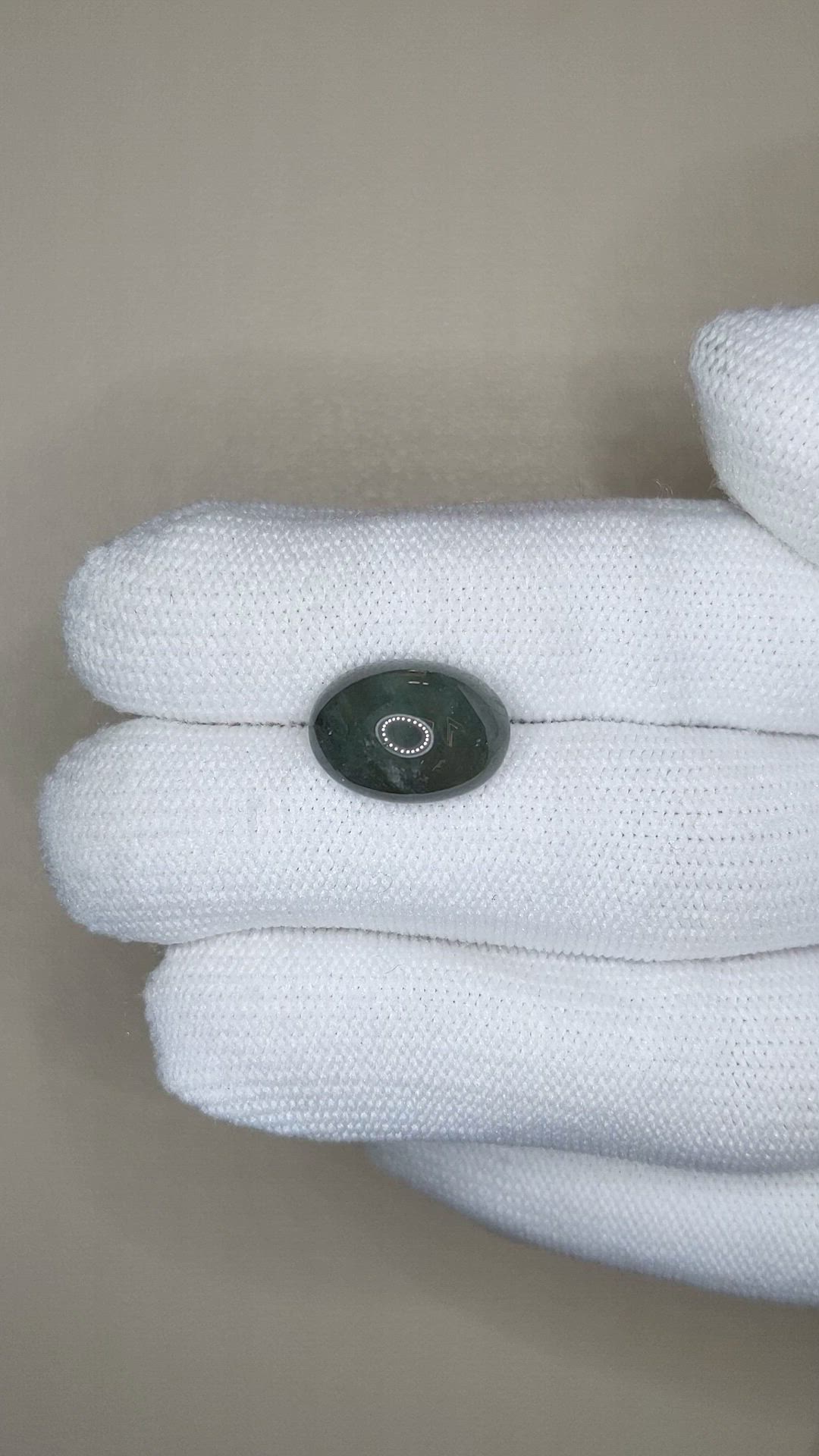 8.17 Ct. Cabochon Alexandrite from Russia Size Video