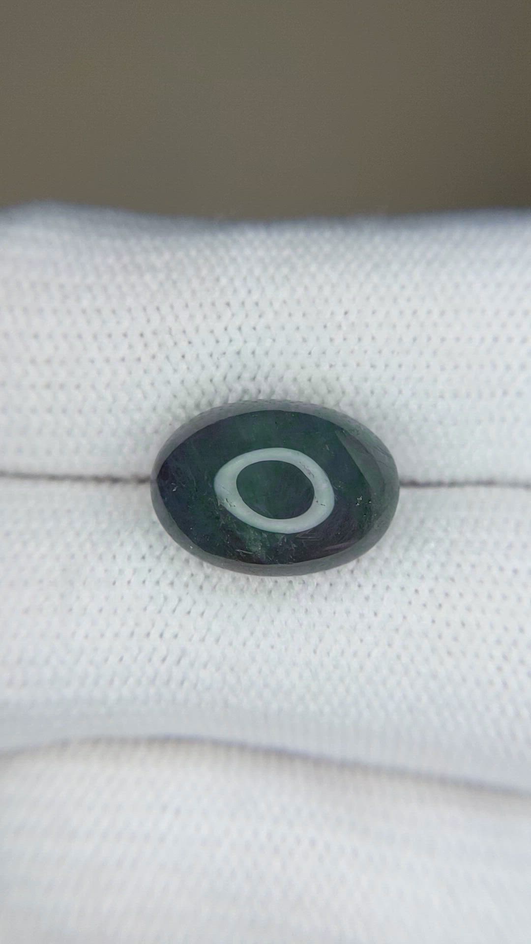 8.17 Ct. Cabochon Alexandrite from Russia Size Video