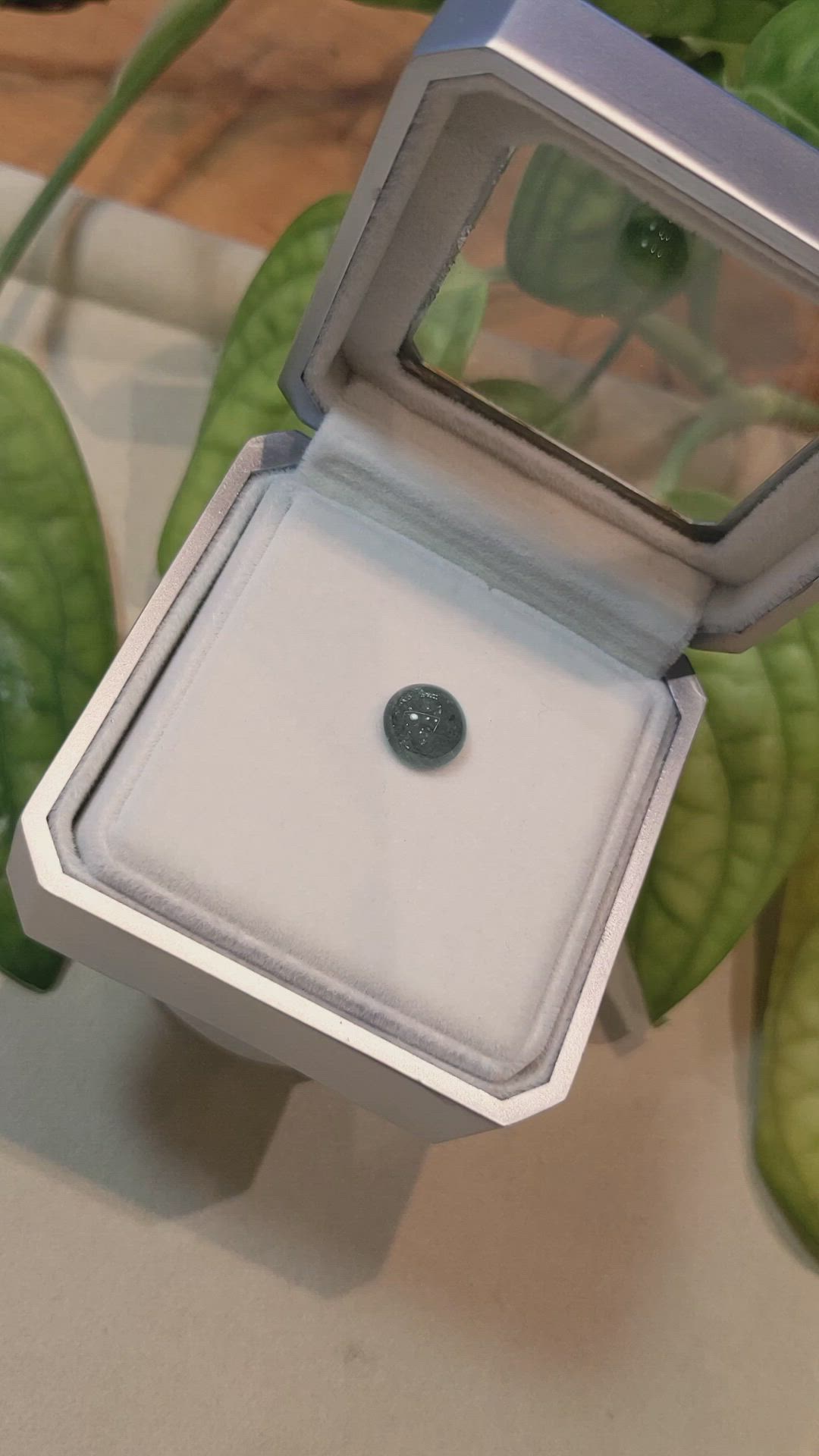 4.09 Ct. Cabochon Alexandrite from Russia Size Video