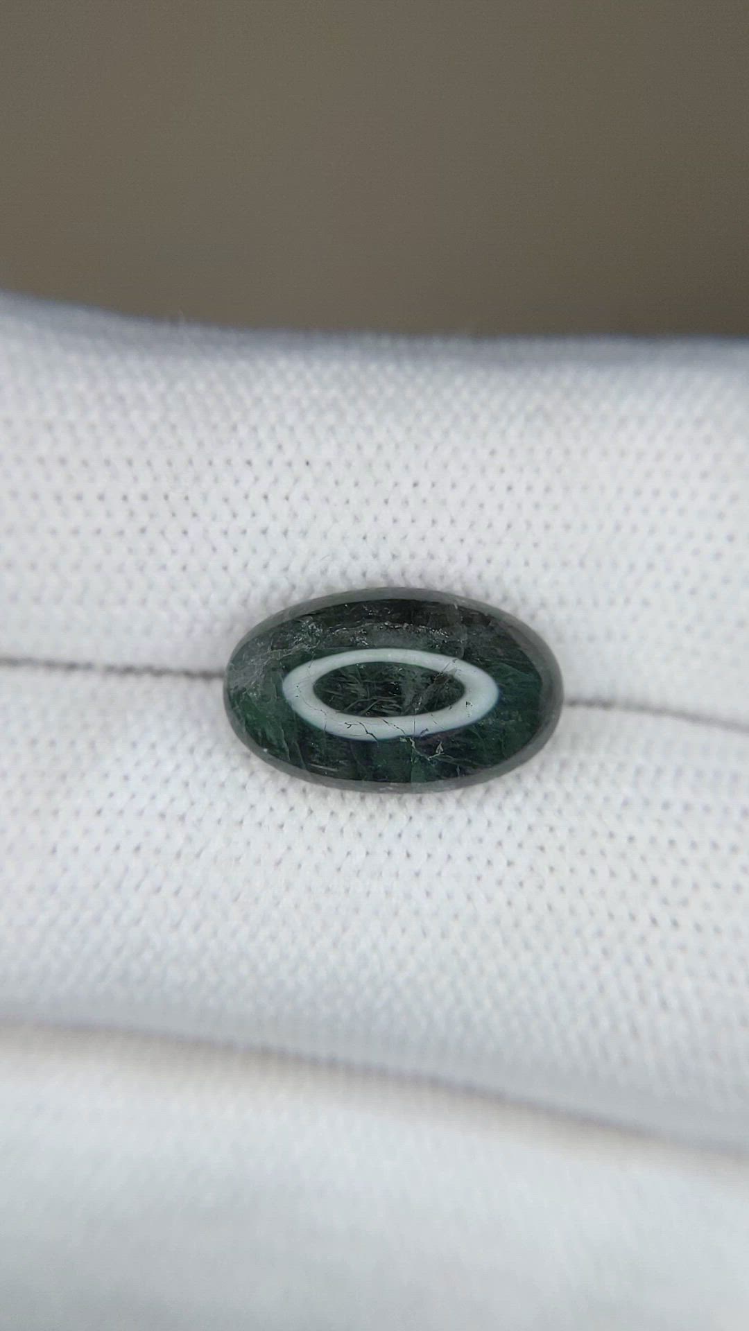 4.16 Ct. Cabochon Alexandrite from Russia Size Video